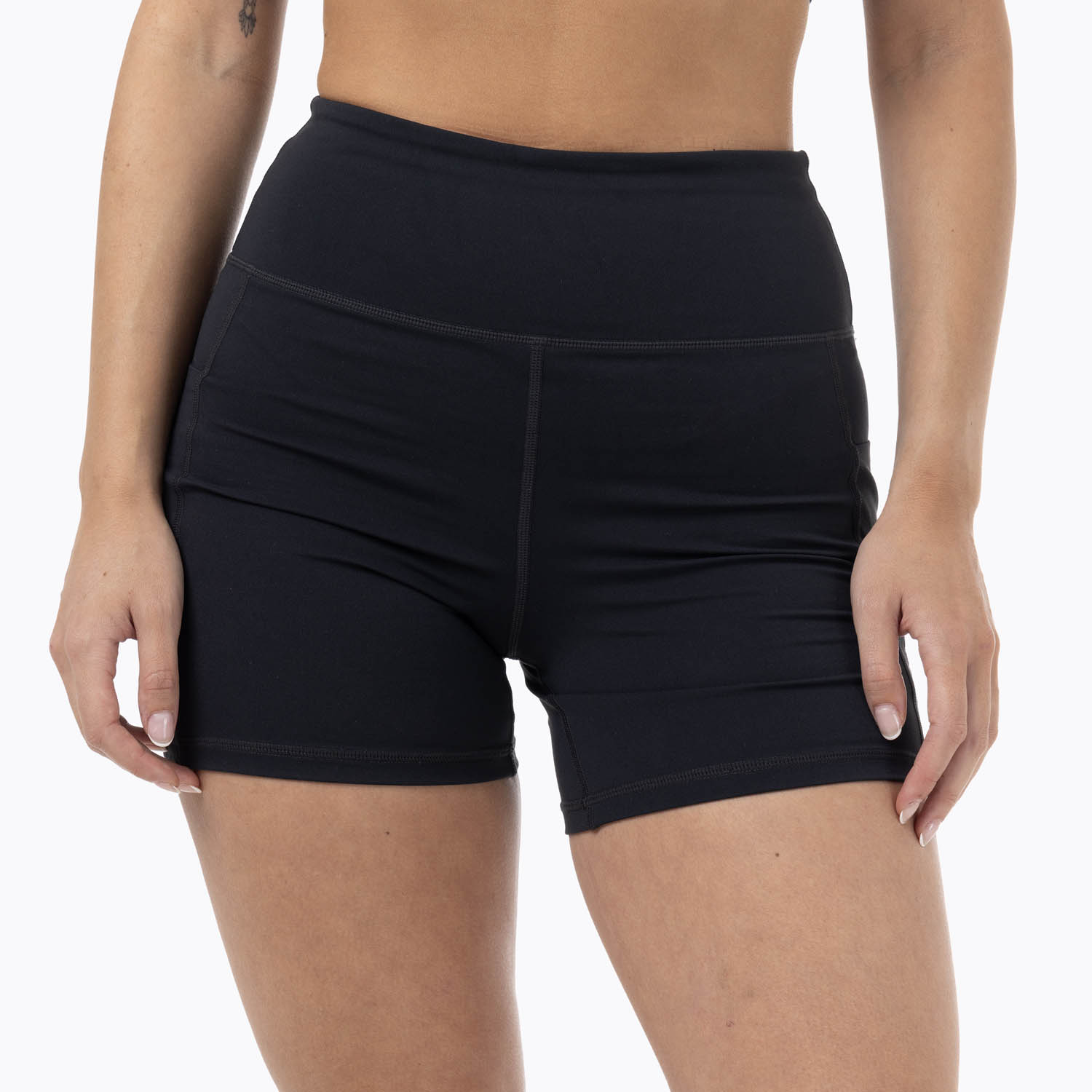 SHORT MUJER ANKLE FIT LEGGING / HIGH RISE NEGRO - 3
