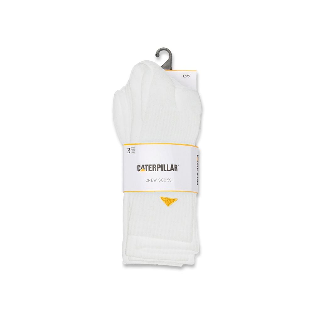 MEDIAS HOMBRE CAT BASICS 3-PACK BLANCO - 1