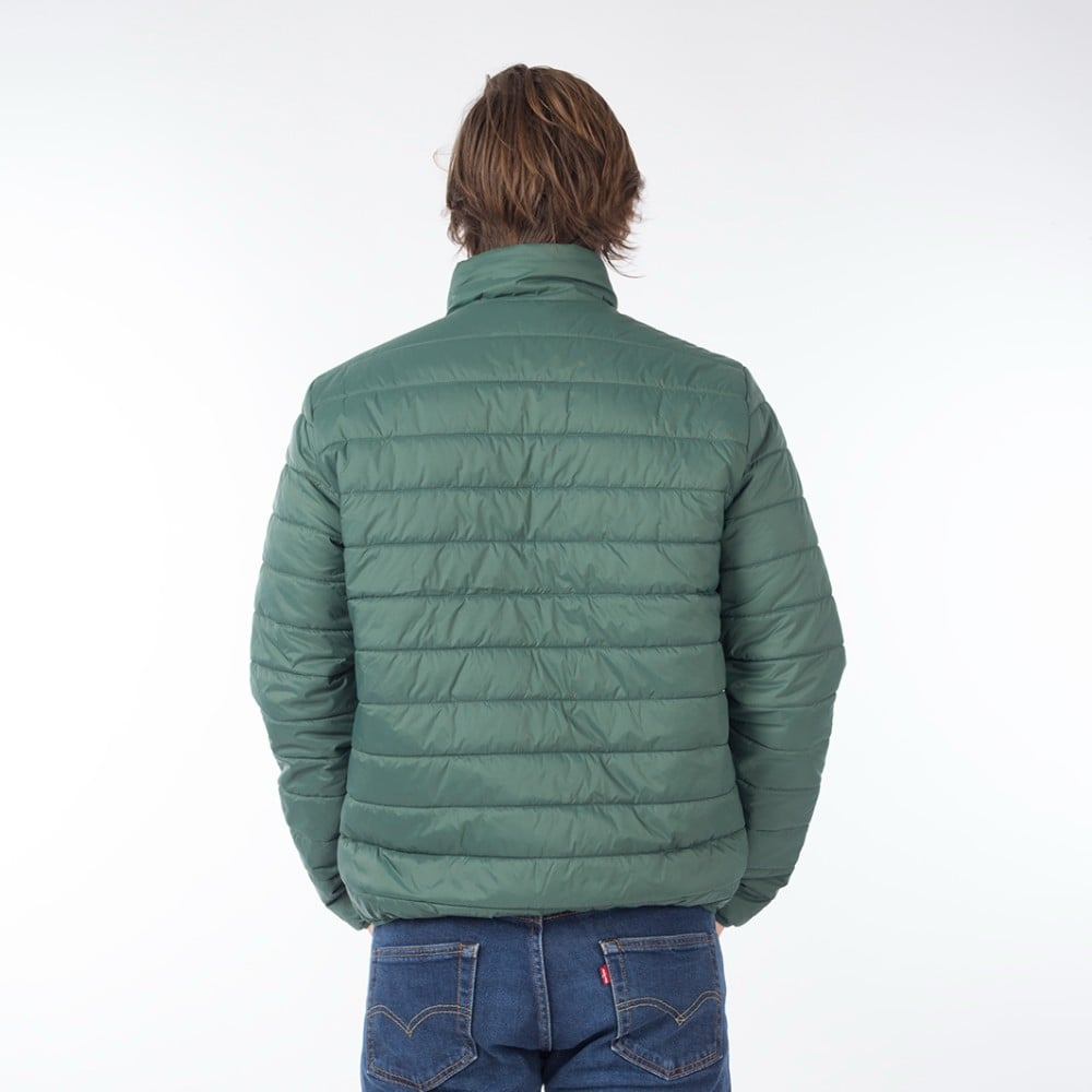 CASACA HOMBRE CONRAD SUPER LIGHTWEIGHT MOCK NECK PUFFER VERDE - 4