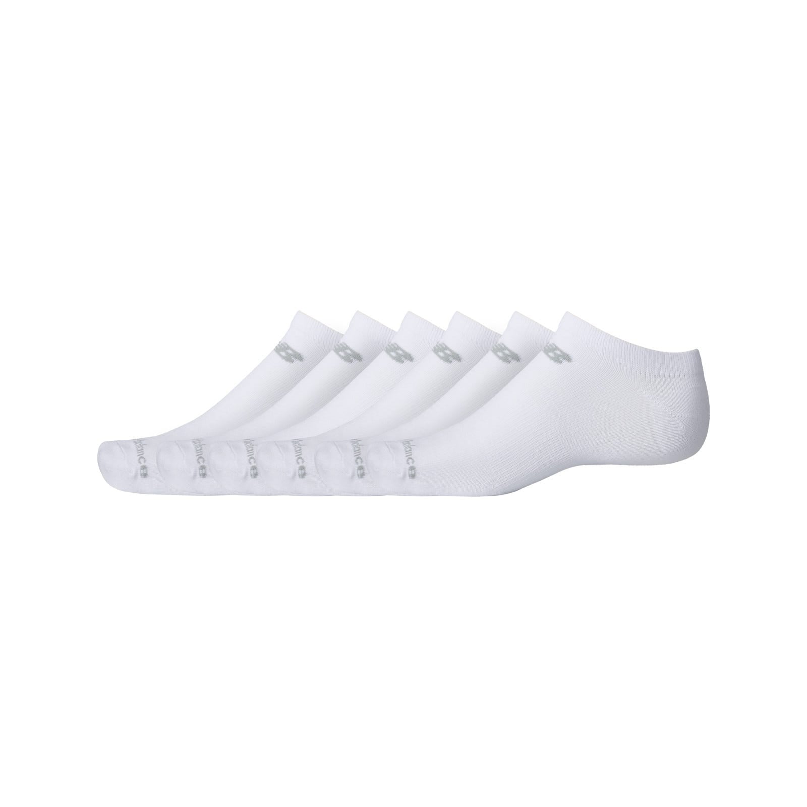 MEDIAS UNISEX ADULTO PERFORMANCE BASIC NO SHOW 6 PACK BLANCO - 1
