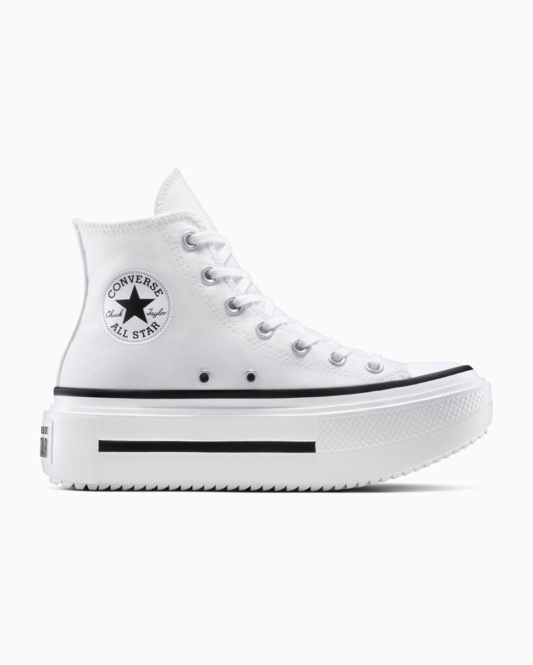 CHUCK TAYLOR ALL STAR DOUBLE STACK PLATFORM BLANCO - 1