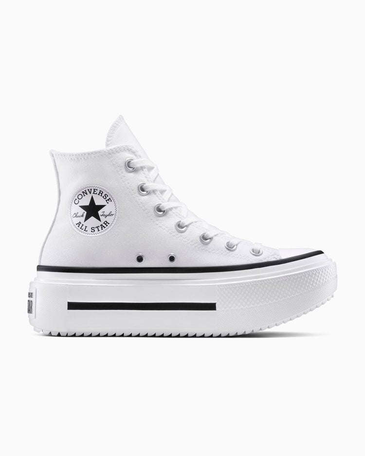 CHUCK TAYLOR ALL STAR DOUBLE STACK PLATFORM BLANCO - 1