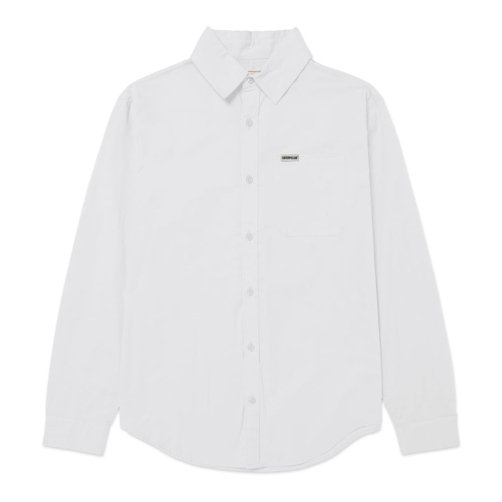 CAMISA HOMBRE CONVERTIBLE L/S POPLIN BLANCO - 1