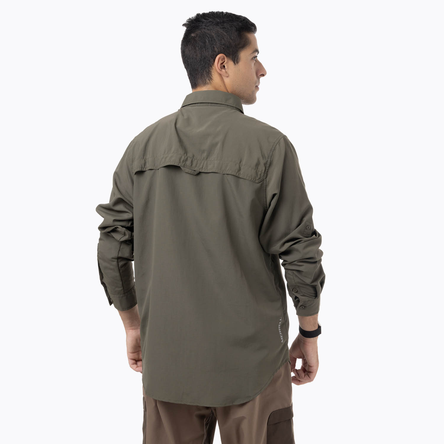 CAMISA HOMBRE KUSKOV VERDE - 3
