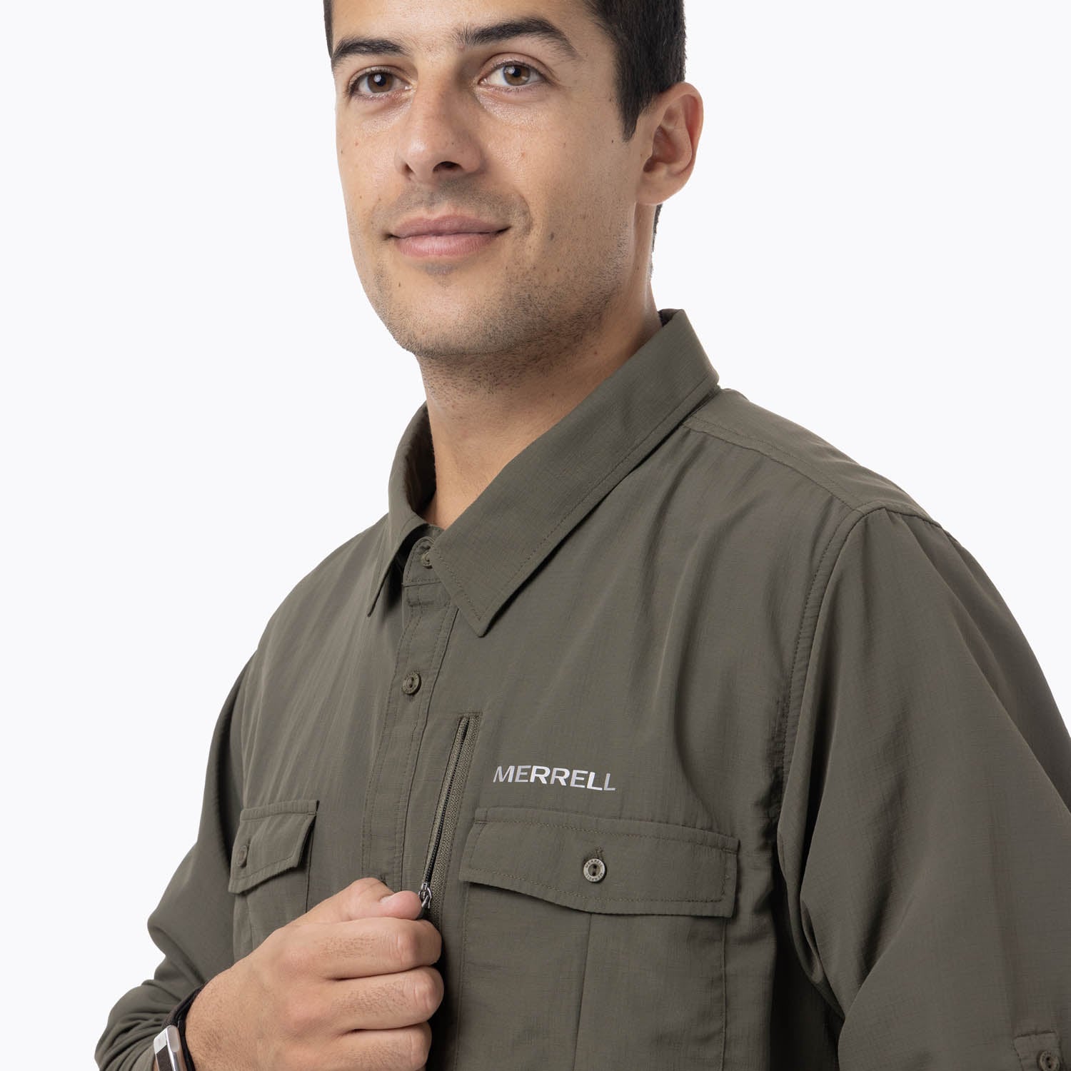 CAMISA HOMBRE KUSKOV VERDE - 4