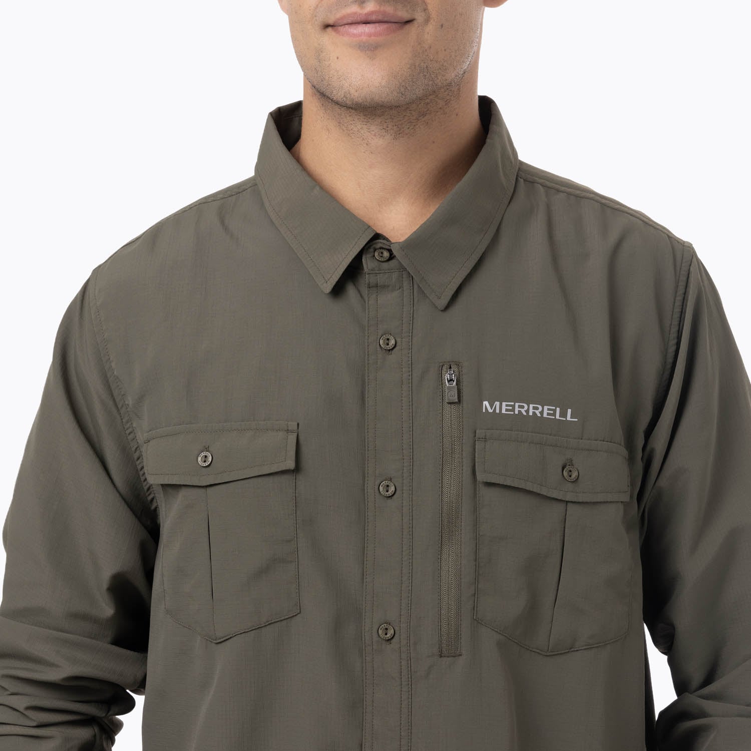 CAMISA HOMBRE KUSKOV VERDE - 5