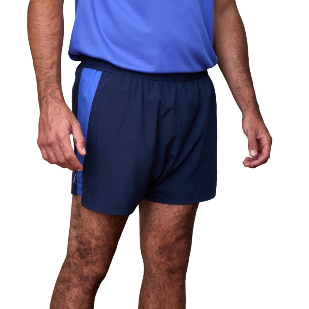 SHORT HOMBRE TRAINING WOVEN AZUL - 3