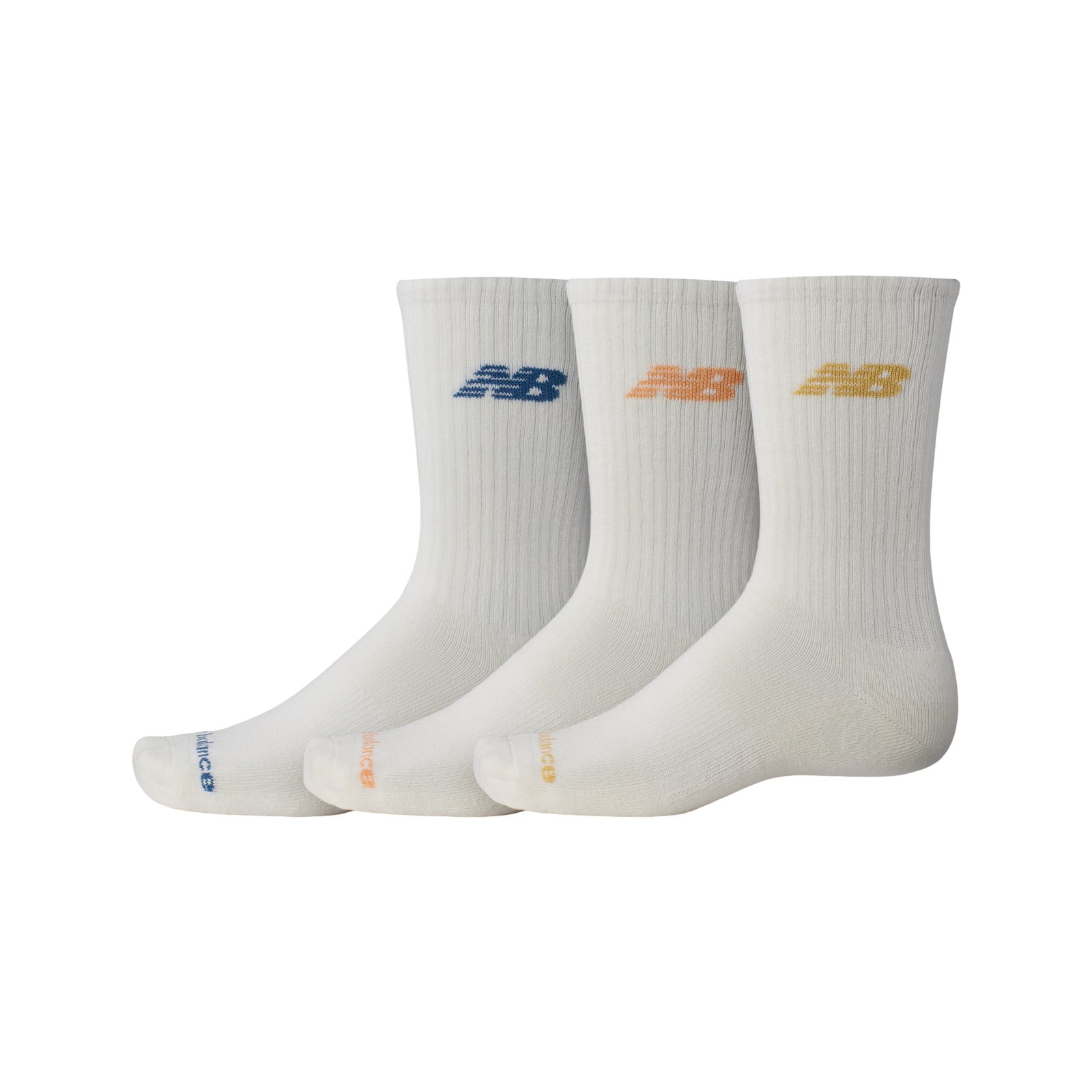 MEDIAS EVERYDAY CREW 3 PAIRS BLANCO - 1