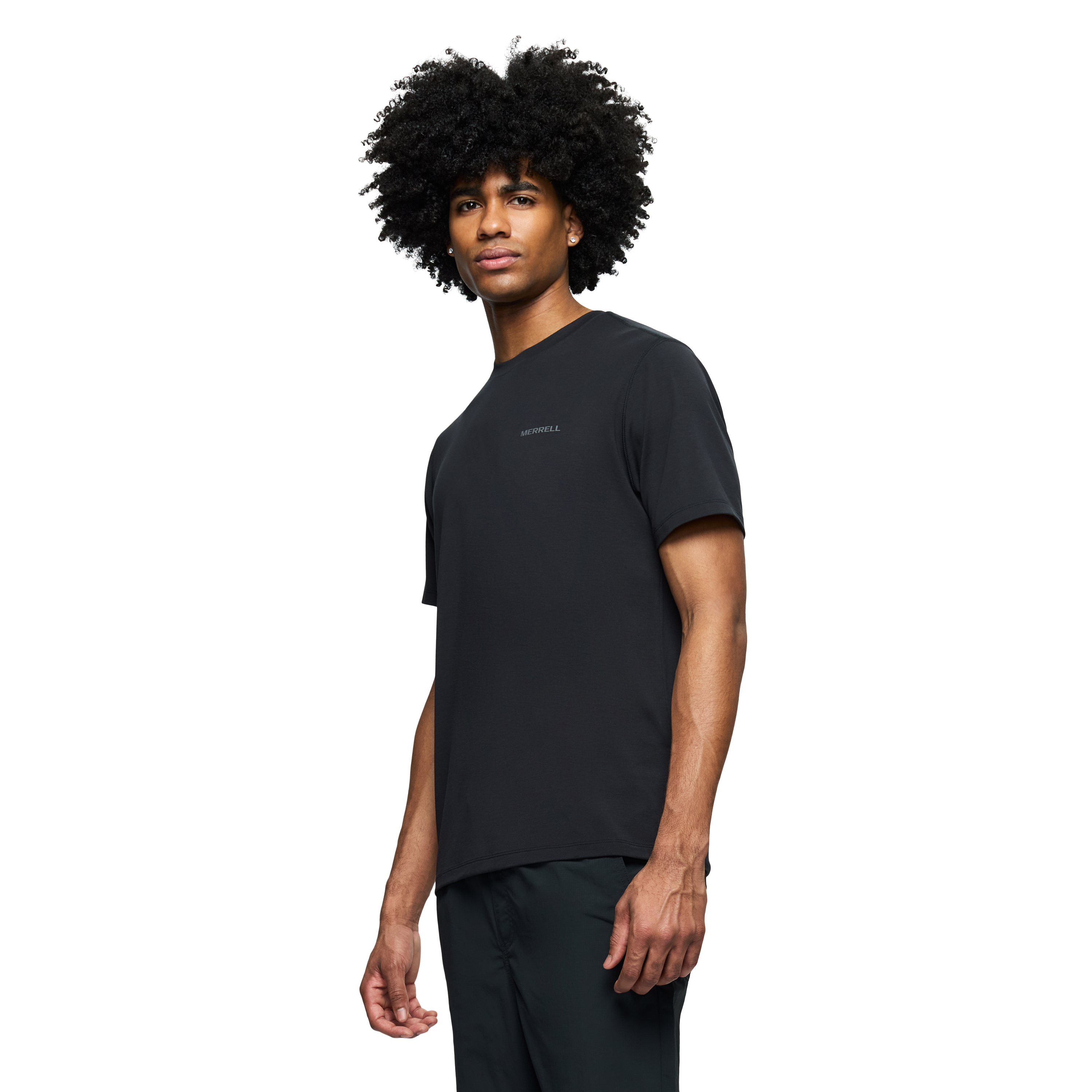 POLO HOMBRE HORIZON TENCEL NEGRO - 2