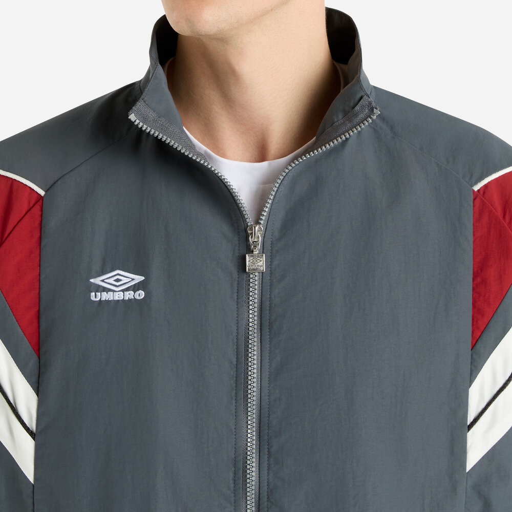 CASACA HOMBRE RELAXED TRACK GRIS - 2