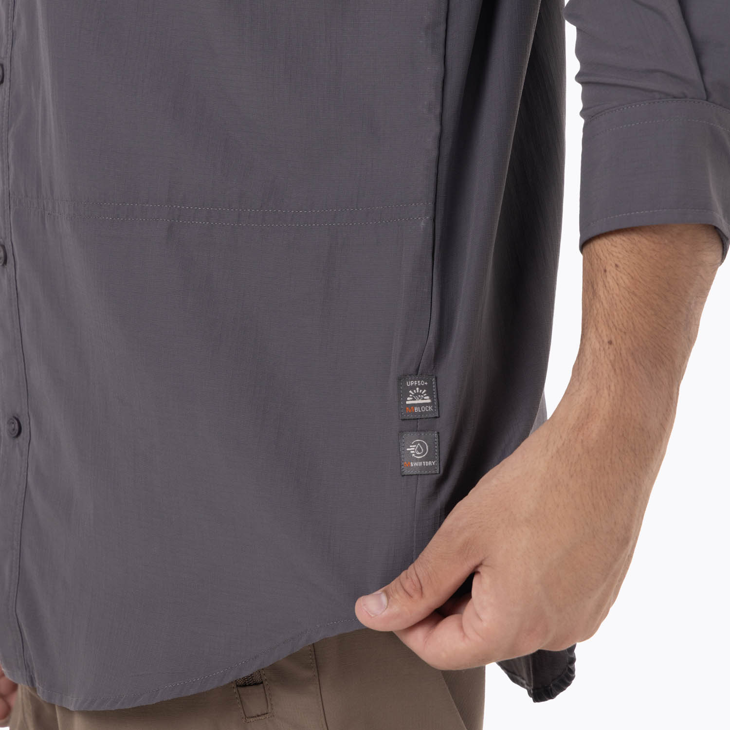 CAMISA HOMBRE KUSKOV GRIS - 6