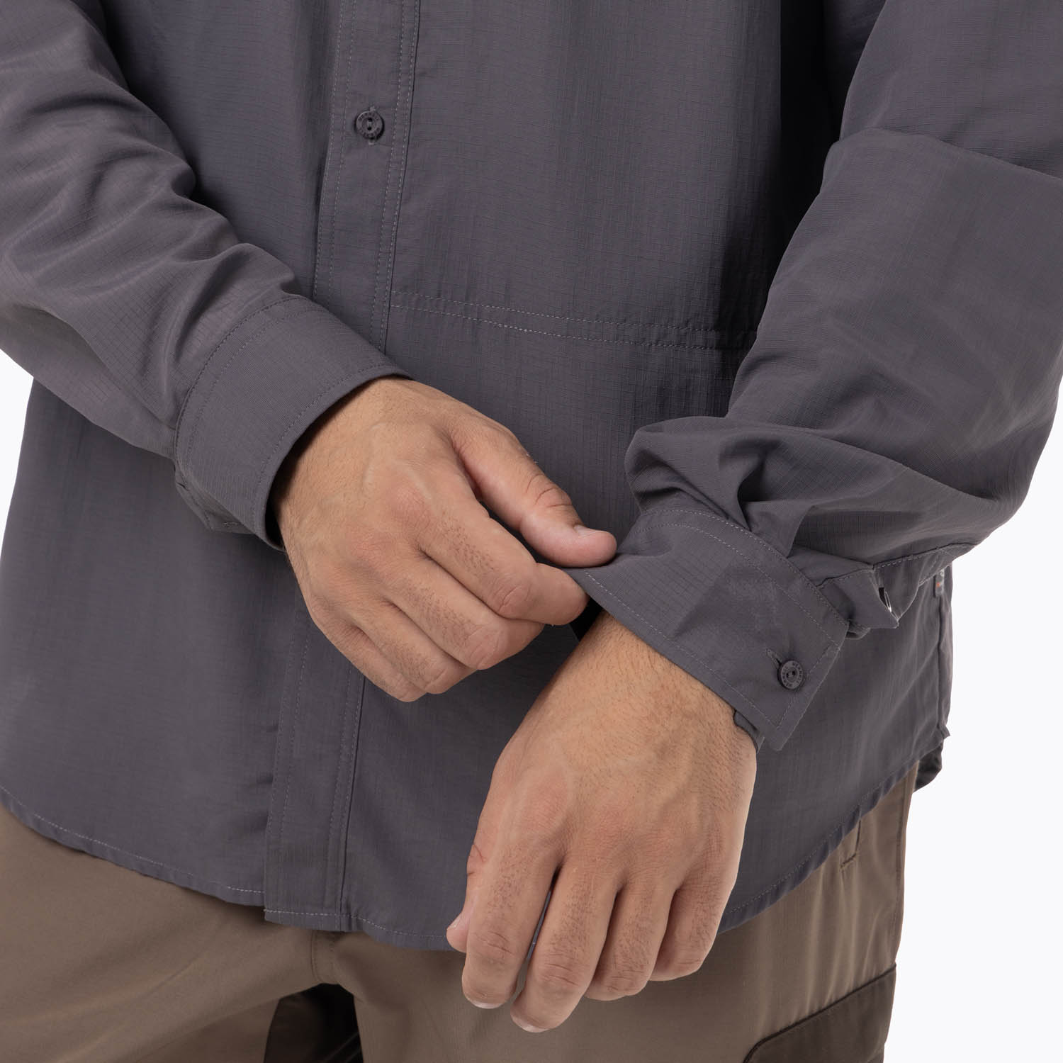 CAMISA HOMBRE KUSKOV GRIS - 7