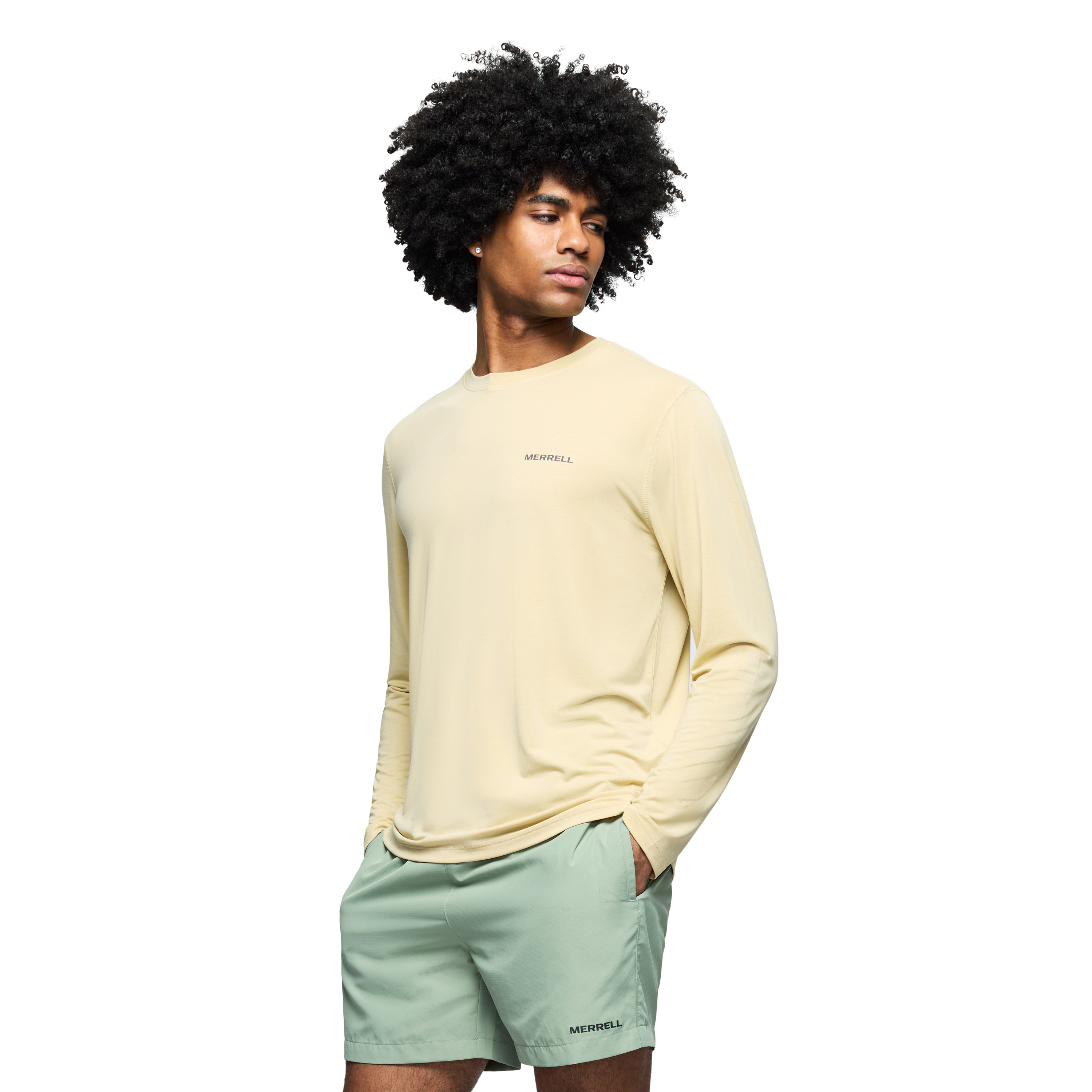POLO HOMBRE VISTA TENCEL LS BEIGE - 2