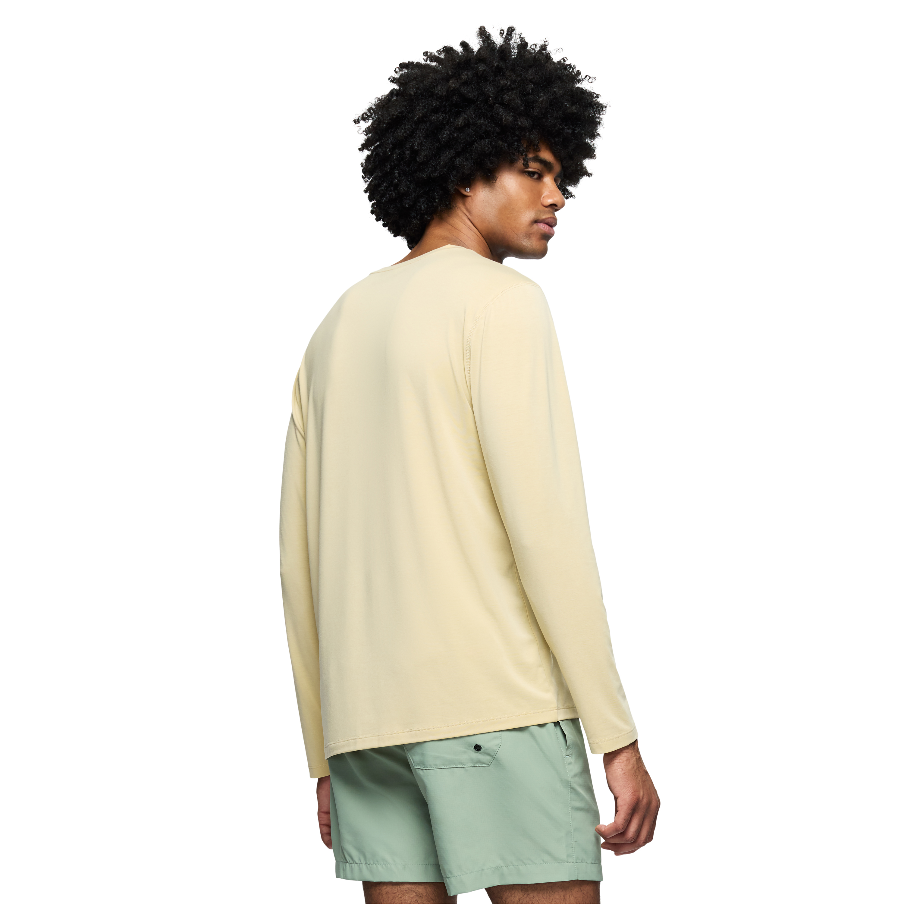 POLO HOMBRE VISTA TENCEL LS BEIGE - 3