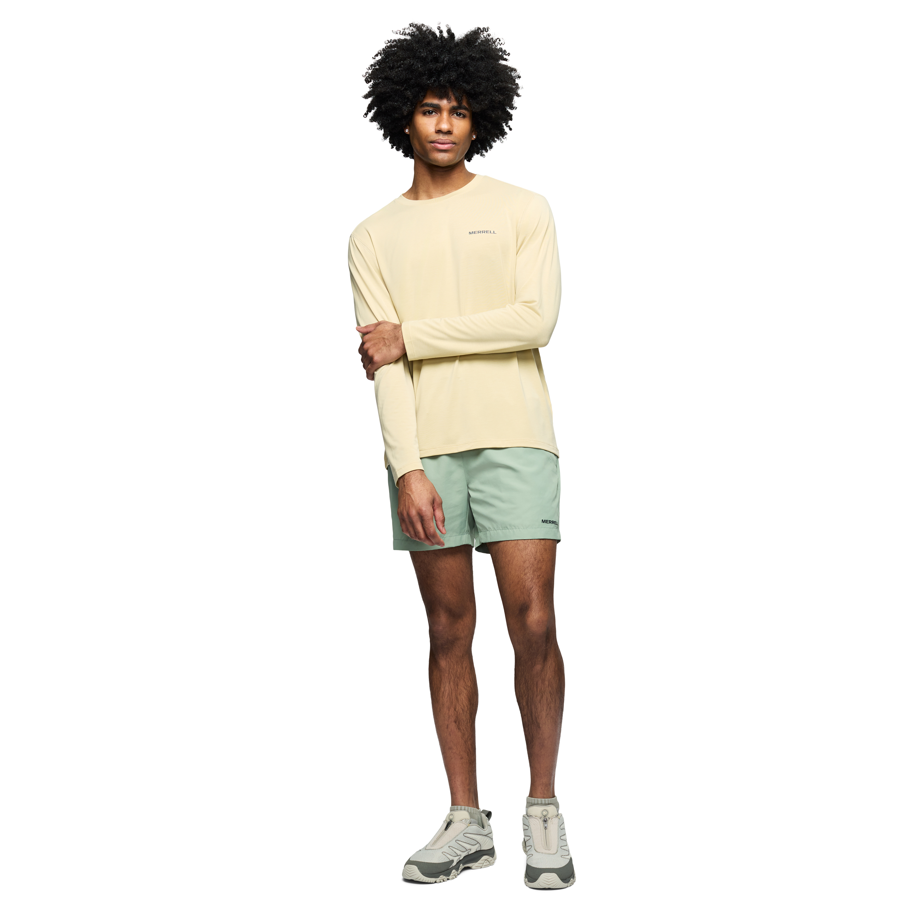 POLO HOMBRE VISTA TENCEL LS BEIGE - 4