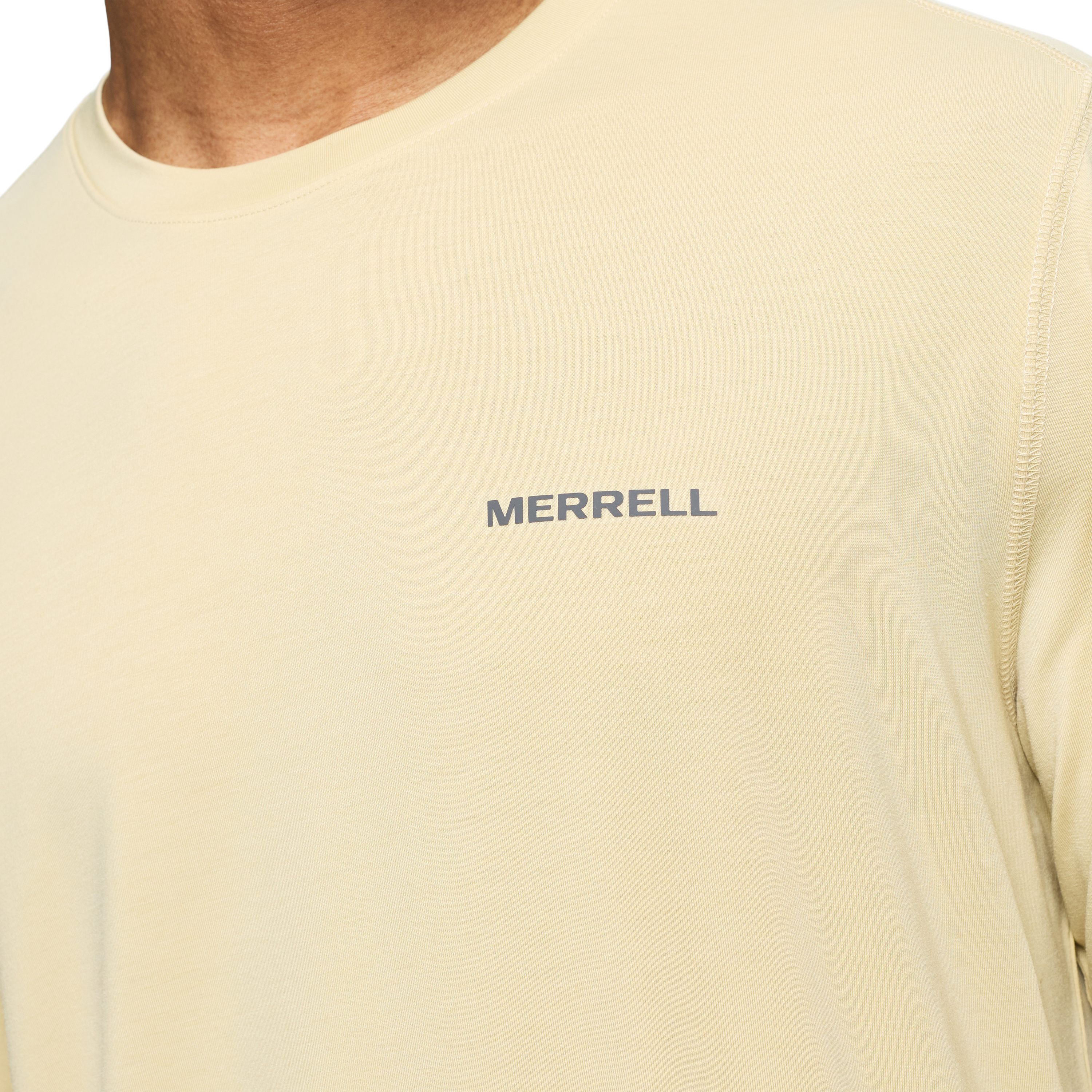 POLO HOMBRE VISTA TENCEL LS BEIGE - 5
