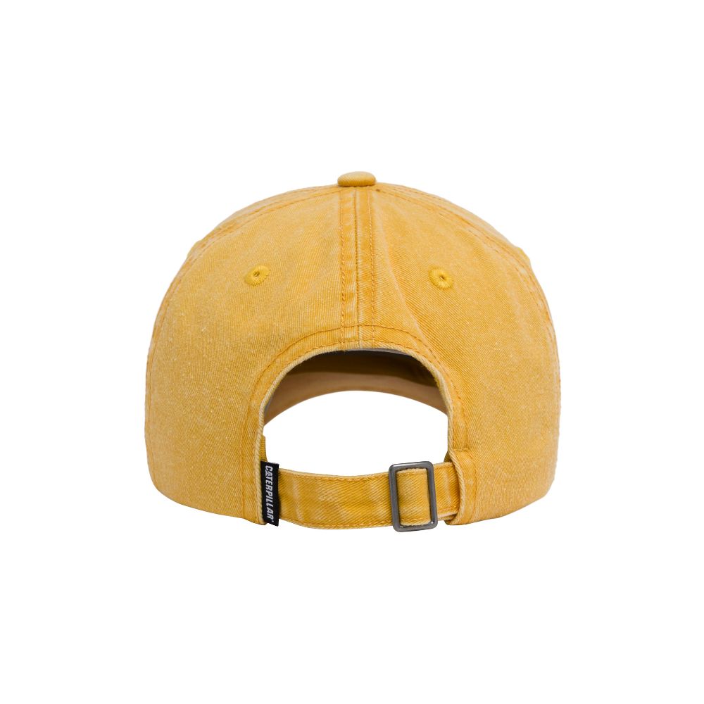 GORRO UNISEX 6 PANEL WASHED UNSTRUCTURED  AMARILLO - 2