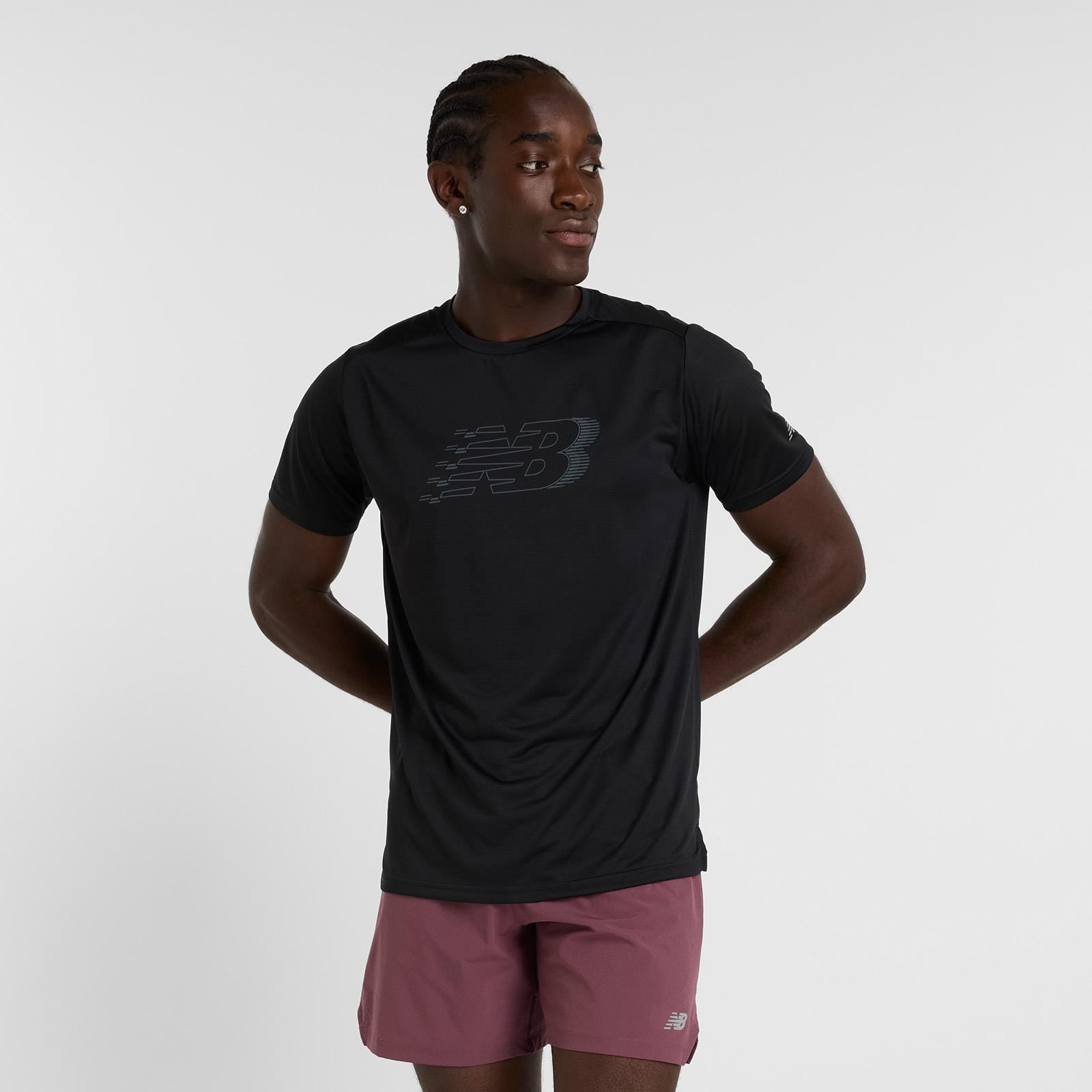 POLO HOMBRE SPORT ESSENTIALS PRINTED RUN NEGRO - 1
