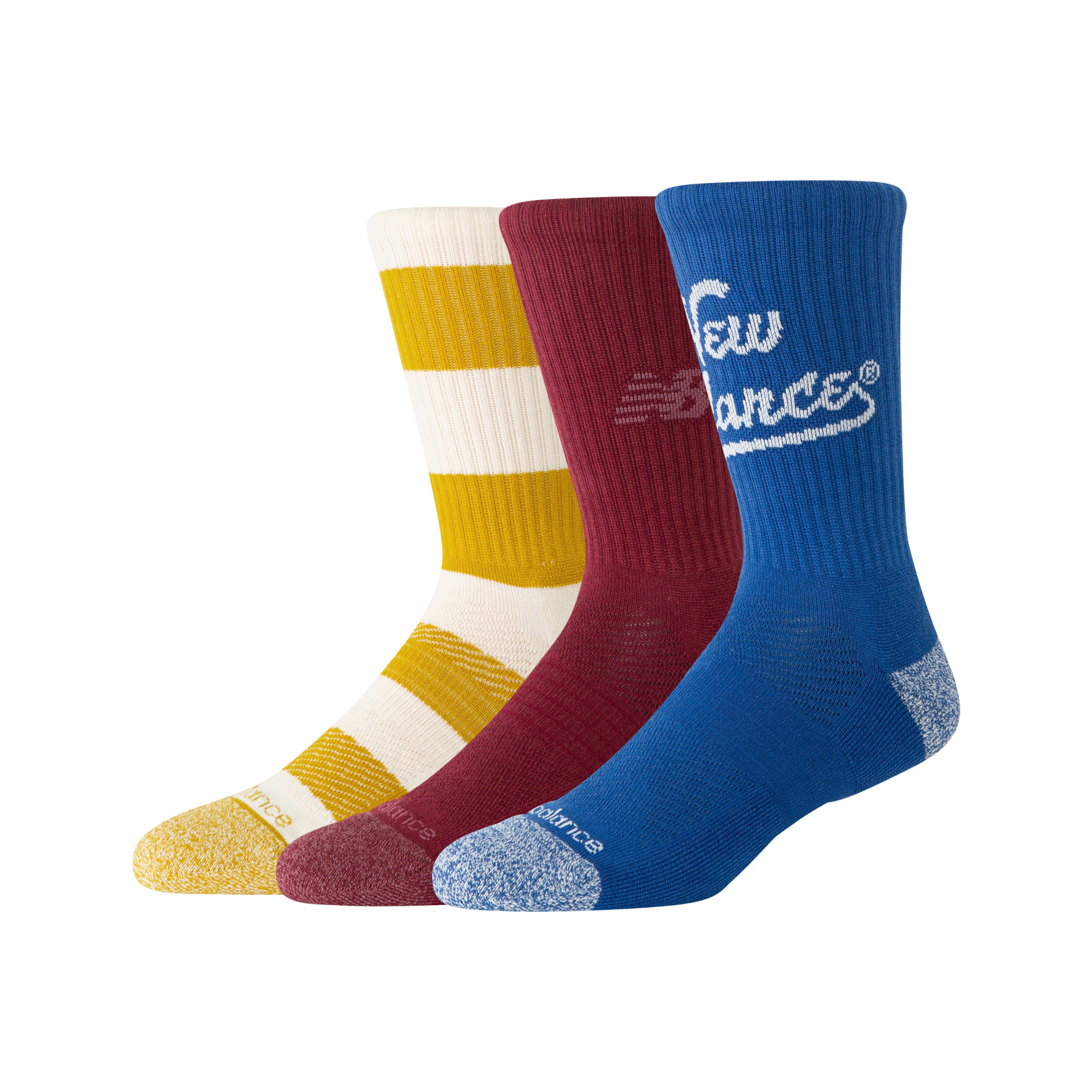 MEDIAS ACTIVE GRAPHIC CREW SOCKS 3 PACK MULTICOLOR V2 - 1