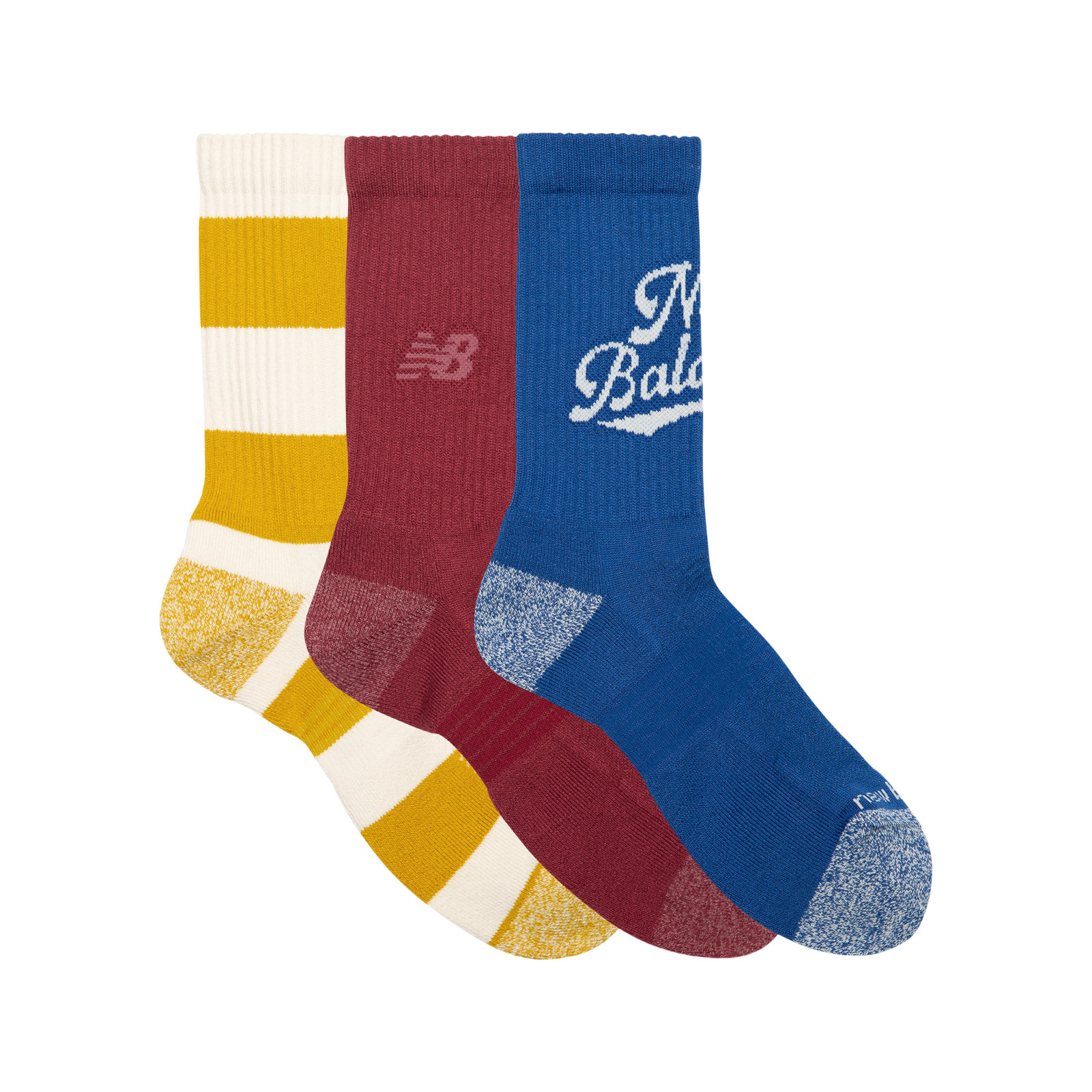 MEDIAS ACTIVE GRAPHIC CREW SOCKS 3 PACK MULTICOLOR V2 - 3