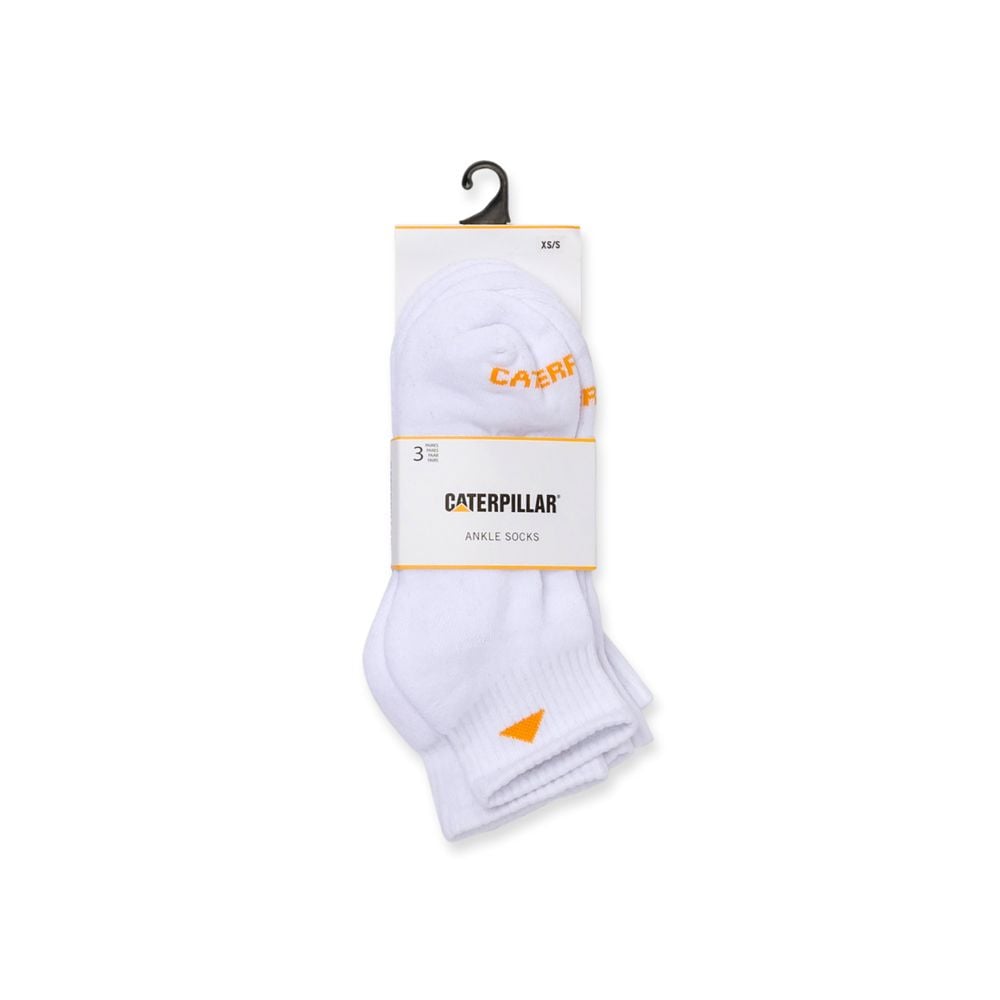 MEDIAS HOMBRE CAT BASICS 3-PACK BLANCO - 1