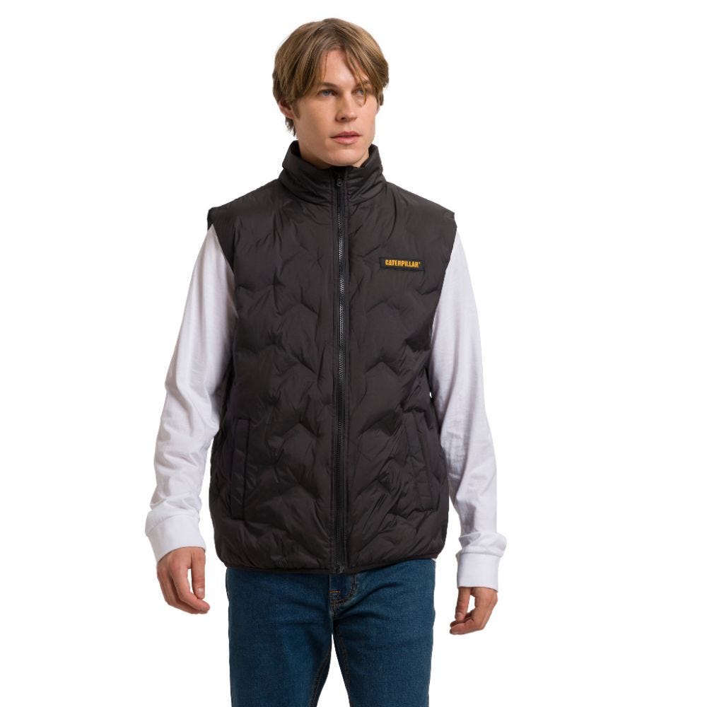 CHALECO HOMBRE BONDED MEDIUM WEIGHT INSULATED NEGRO - 6