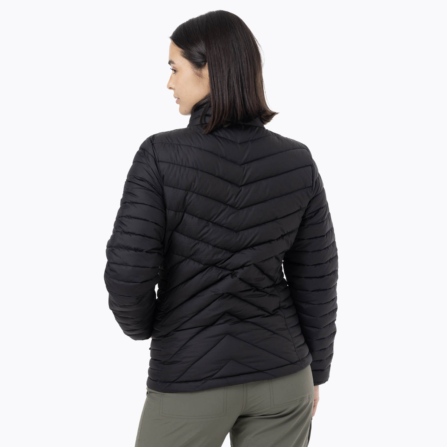 CASACA MUJER FULL ZIPPER PARKA NEGRO - 4