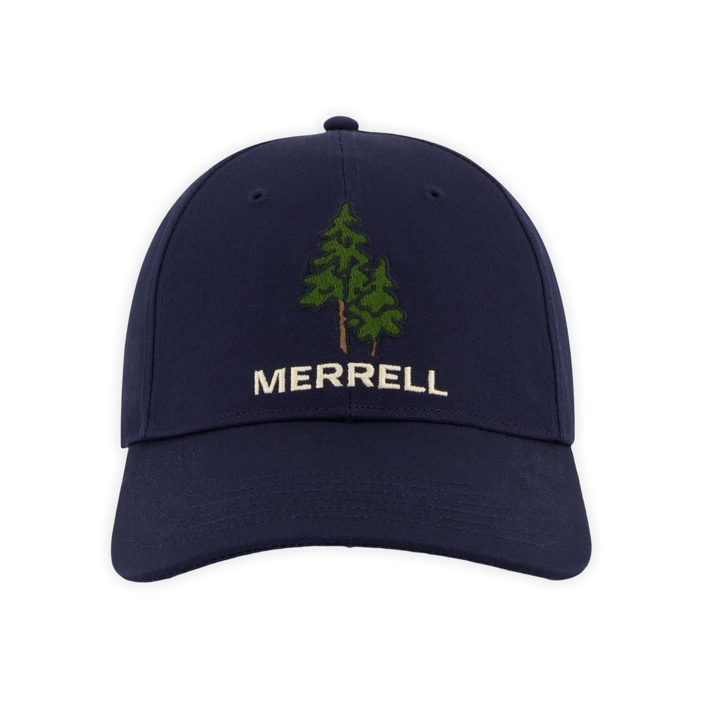 GORRO UNISEX TREE LINE CAP AZUL - 1