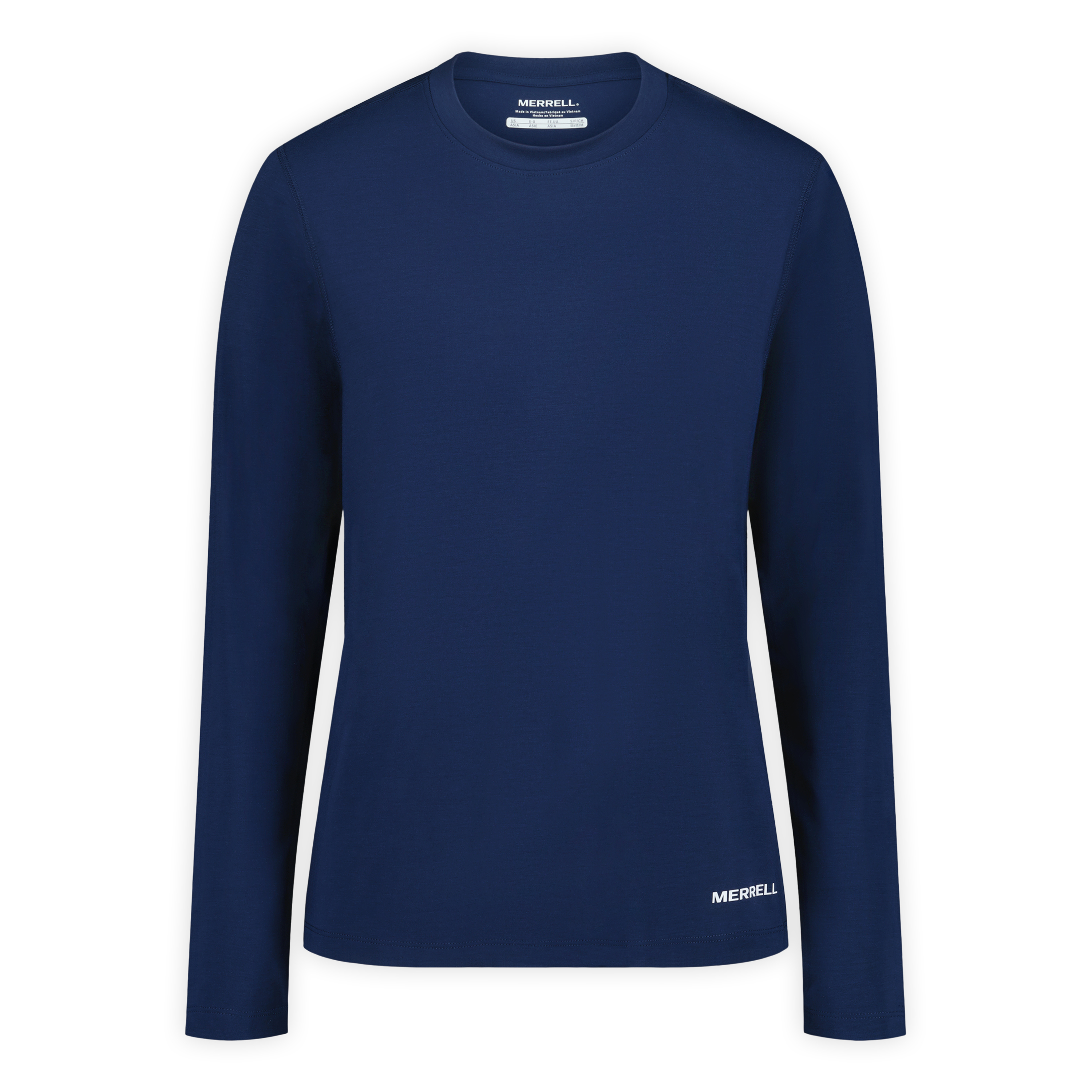 POLO MUJER LELA TENCEL LS AZUL - 6
