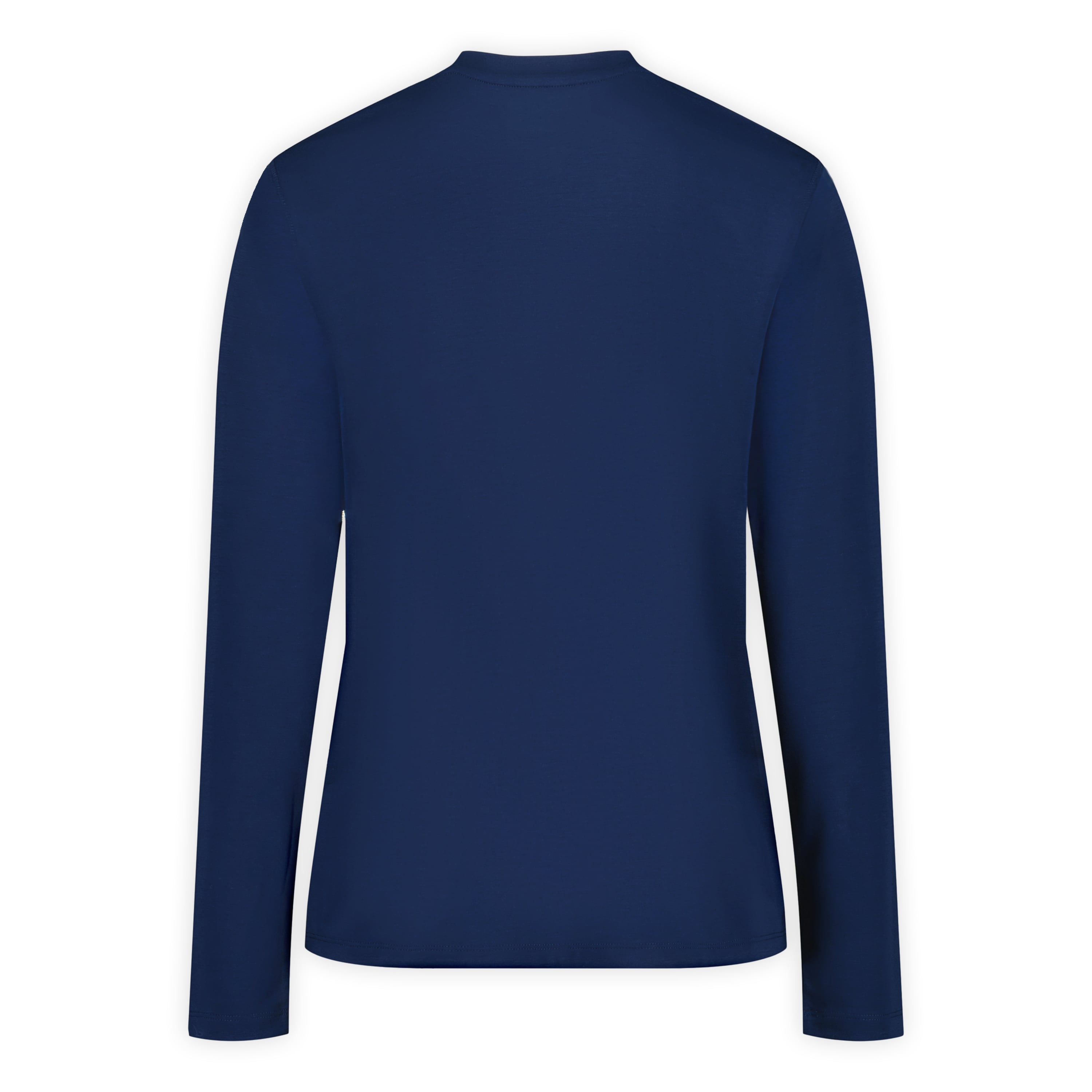 POLO MUJER LELA TENCEL LS AZUL - 7