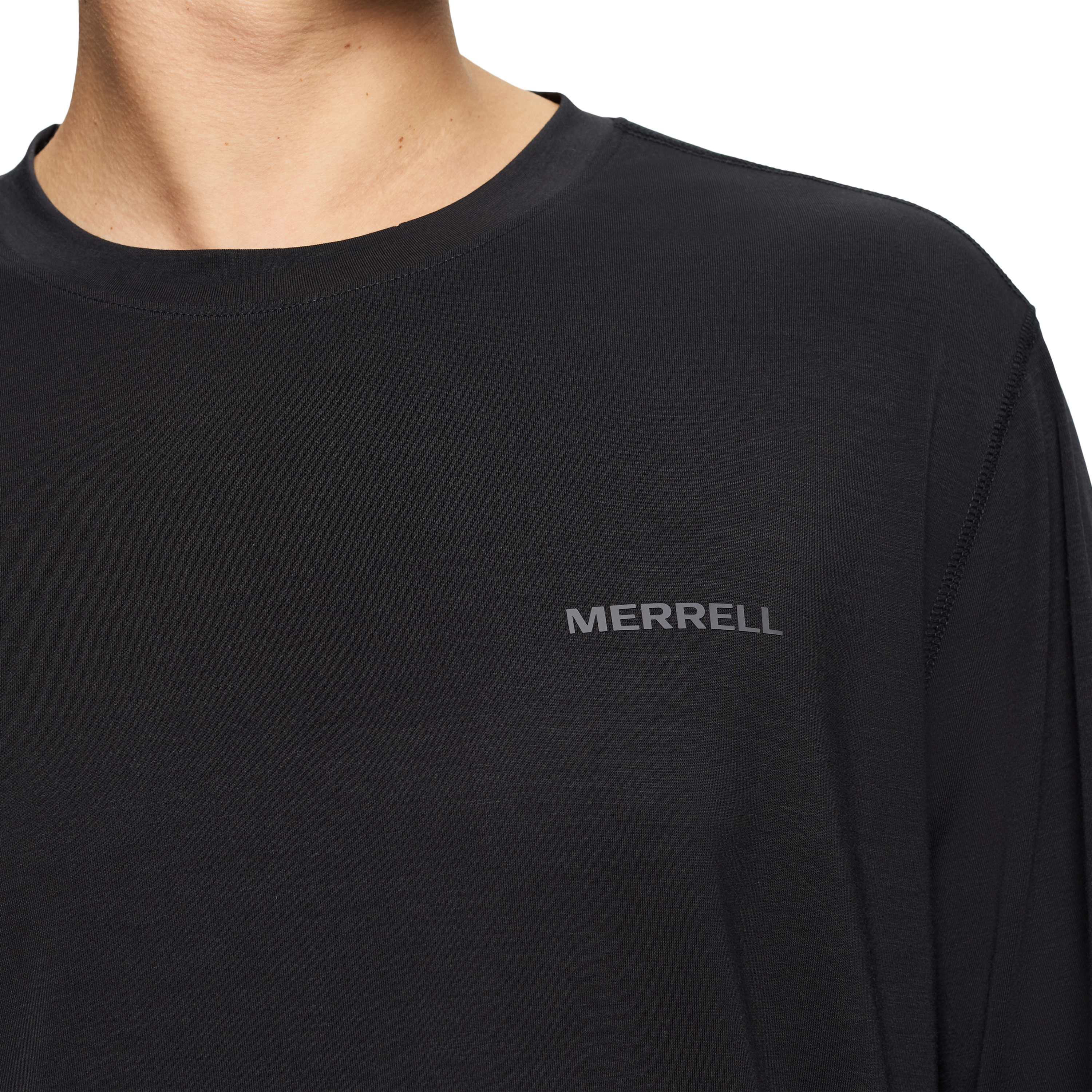 POLO HOMBRE VISTA TENCEL LS NEGRO - 5