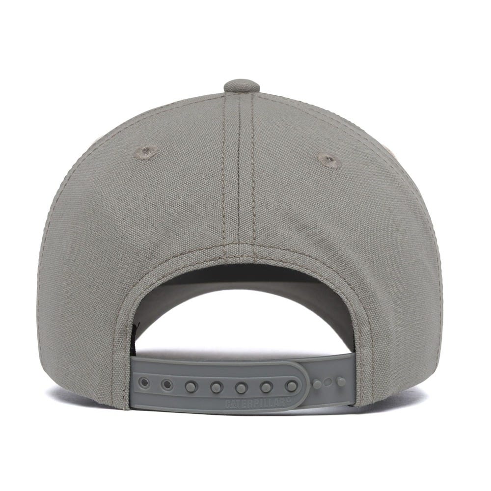 GORRO MUJER LOGO LEATHER PATCH GRIS - 2