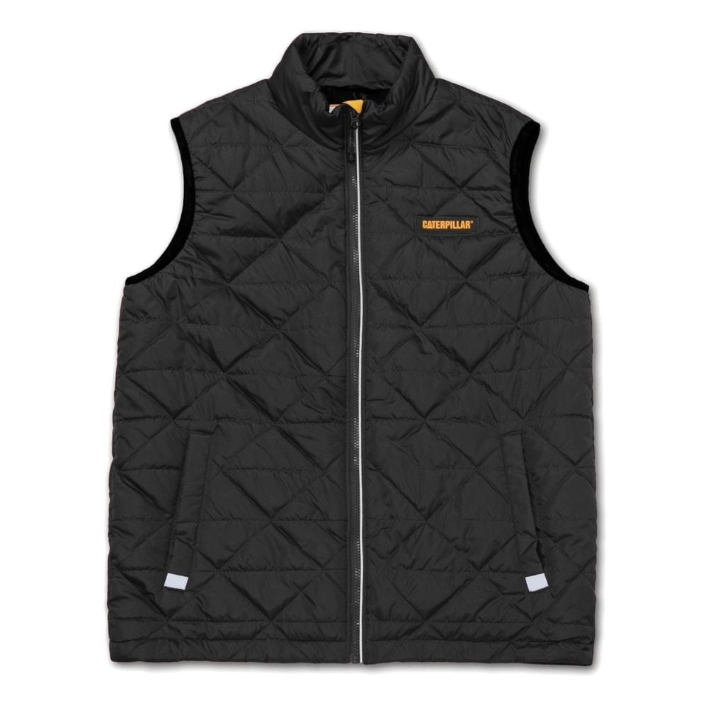 CHALECO HOMBRE MEDIUMWEIGHT INSULATED TRIANGLE QUILTED NEGRO - 1