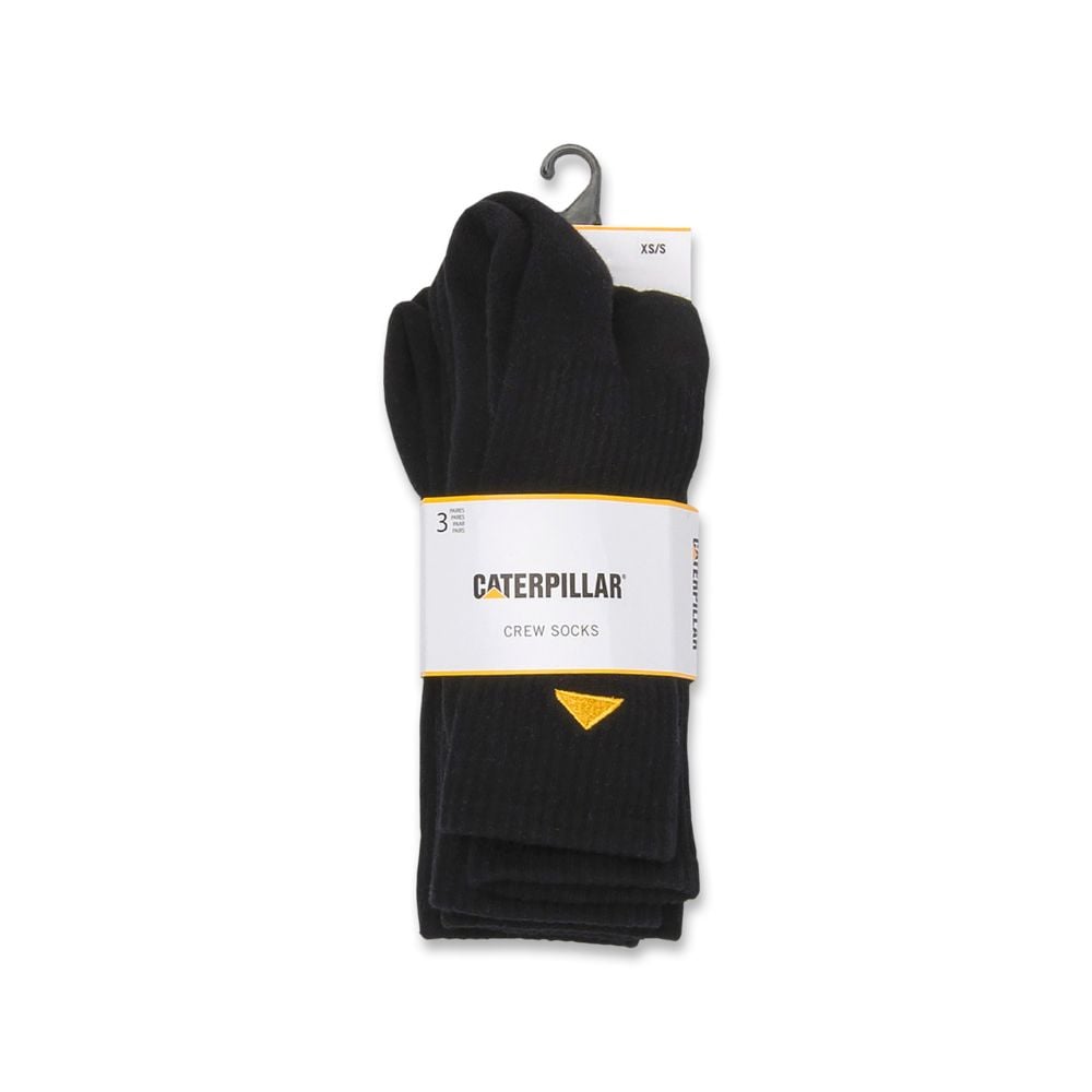 MEDIAS HOMBRE CAT BASICS 3-PACK NEGRO - 1