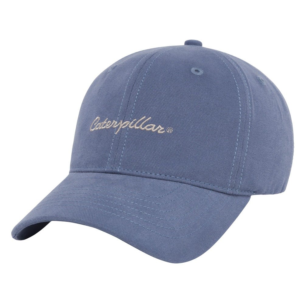 GORRO MUJER SCRIPT AZUL - 1