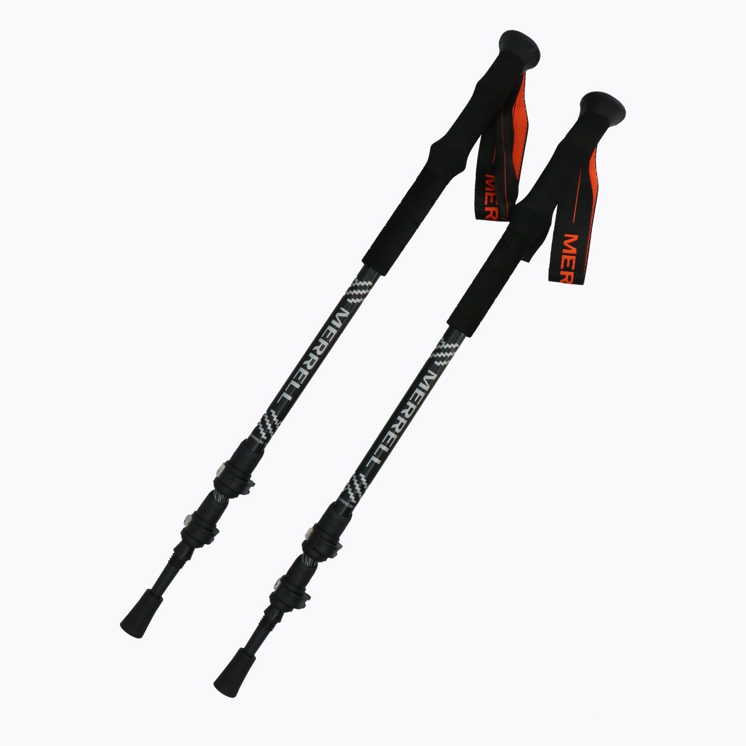 BASTON UNISEX ALSEK TELESCOPIC TREKKING POLES NEGRO - 1