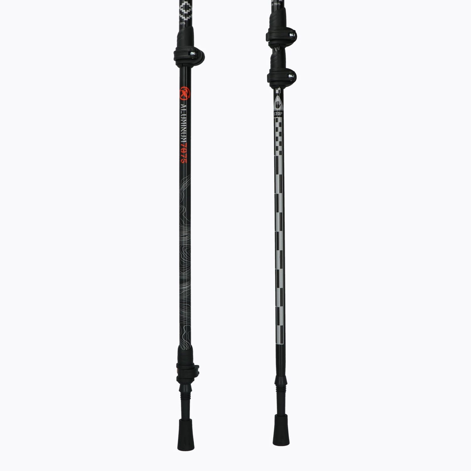 BASTON UNISEX ALSEK TELESCOPIC TREKKING POLES NEGRO - 3