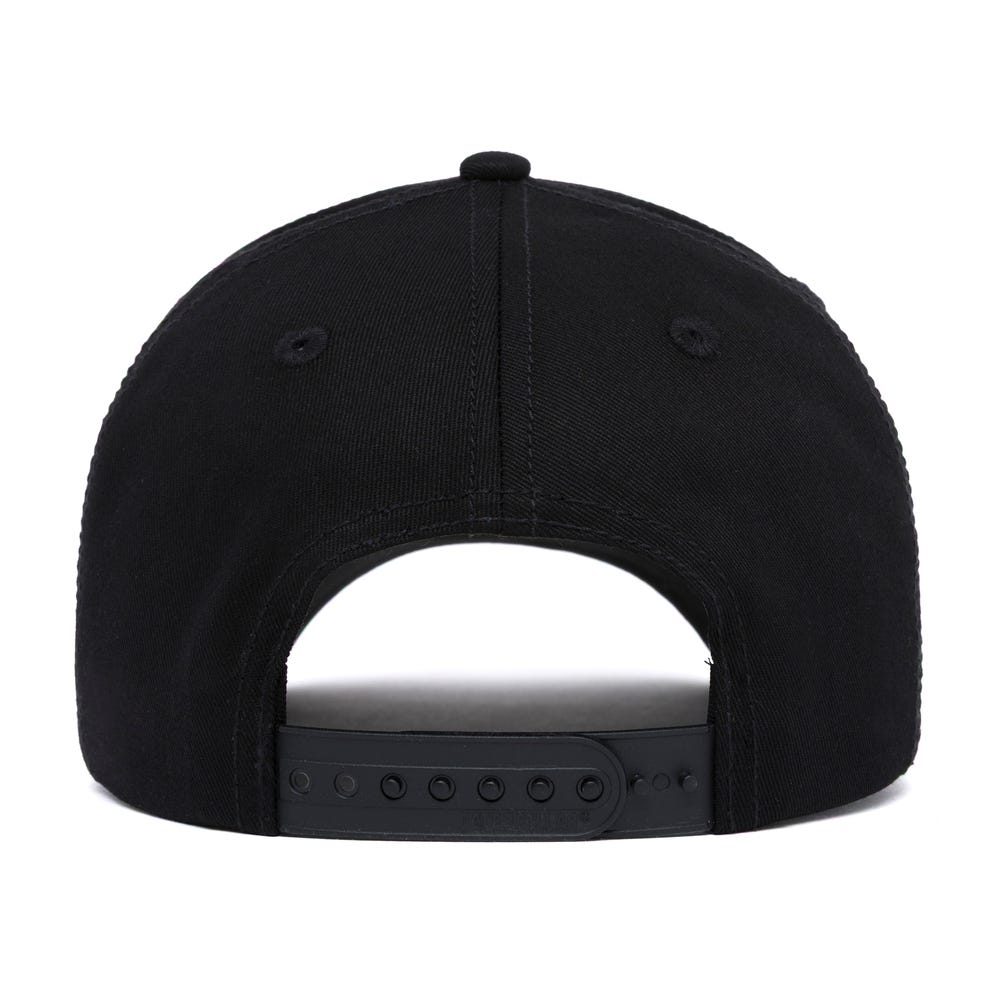 GORRO HOMBRE 6 PANEL NEGRO - 2