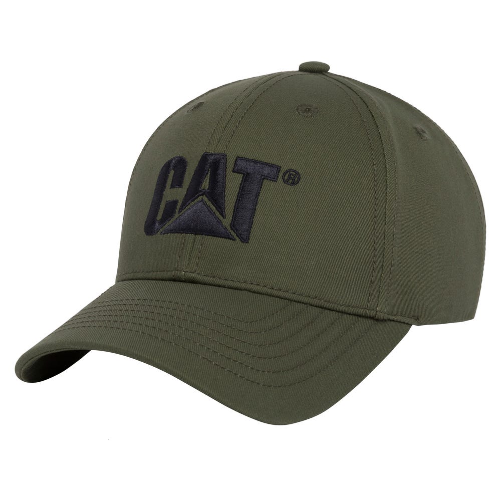 GORRO HOMBRE CAT LOGO VERDE - 1