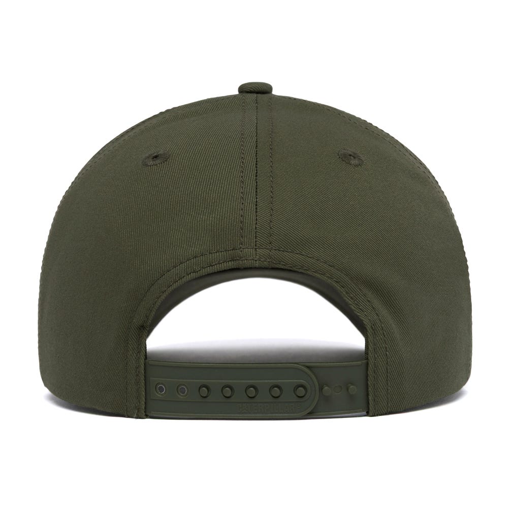 GORRO HOMBRE CAT LOGO VERDE - 2