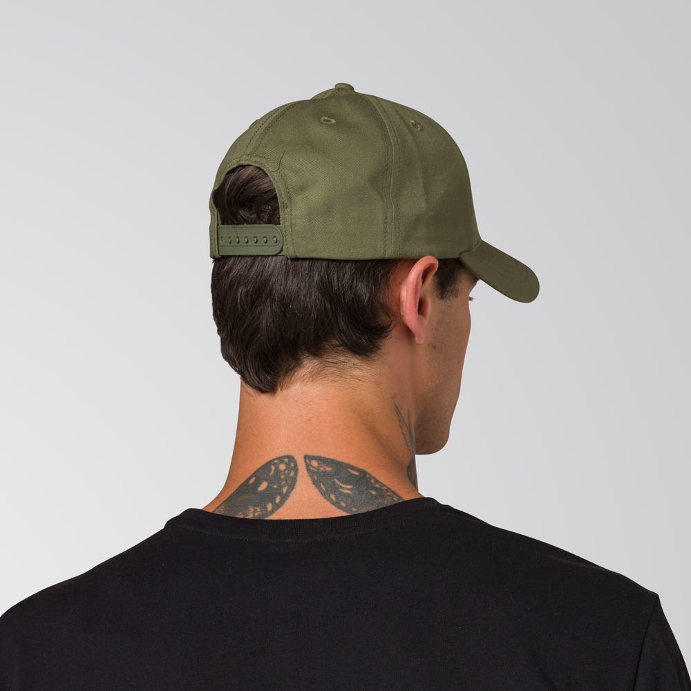 GORRO HOMBRE CAT LOGO VERDE - 8