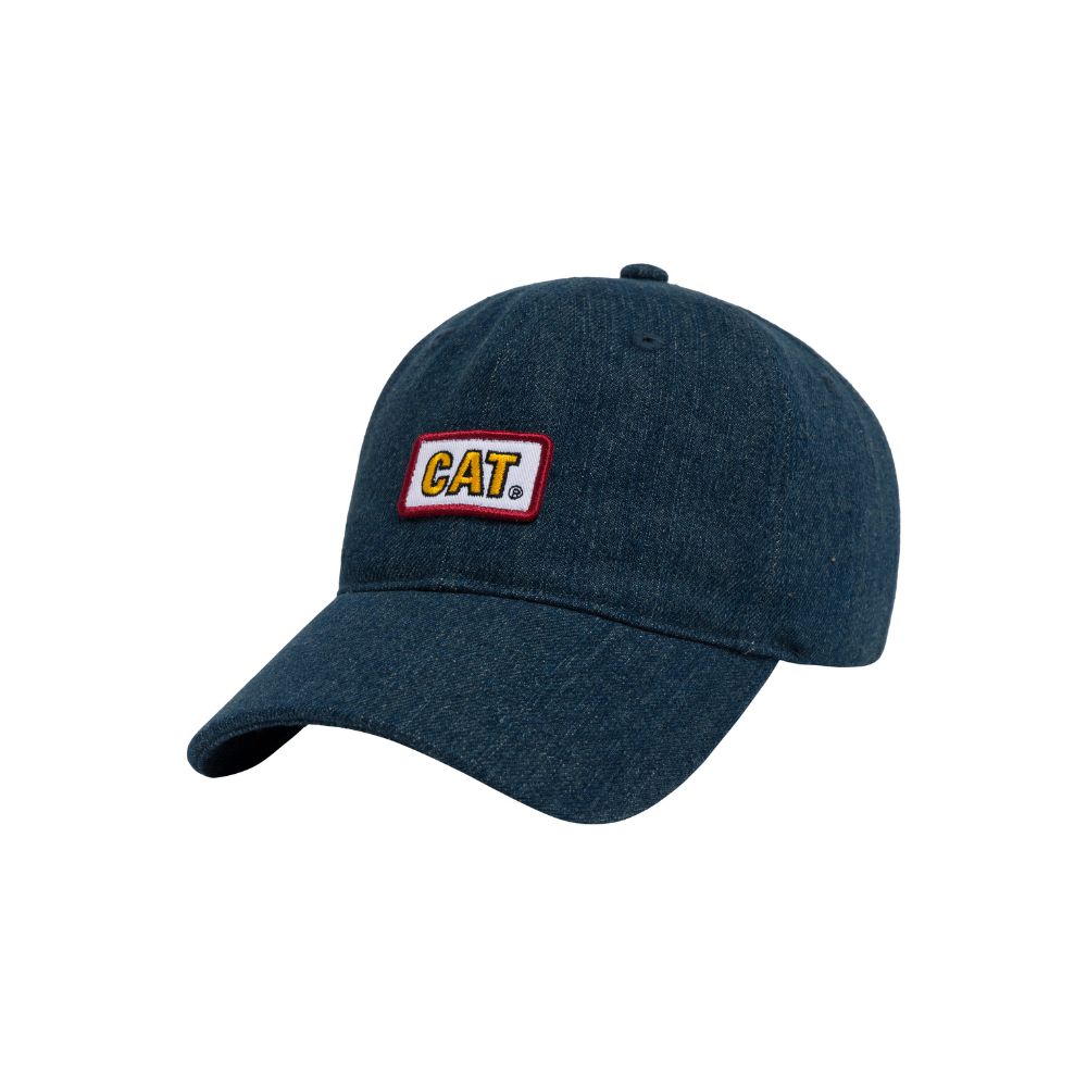 GORRO UNISEX 6 PANEL PATCH AZUL - 1
