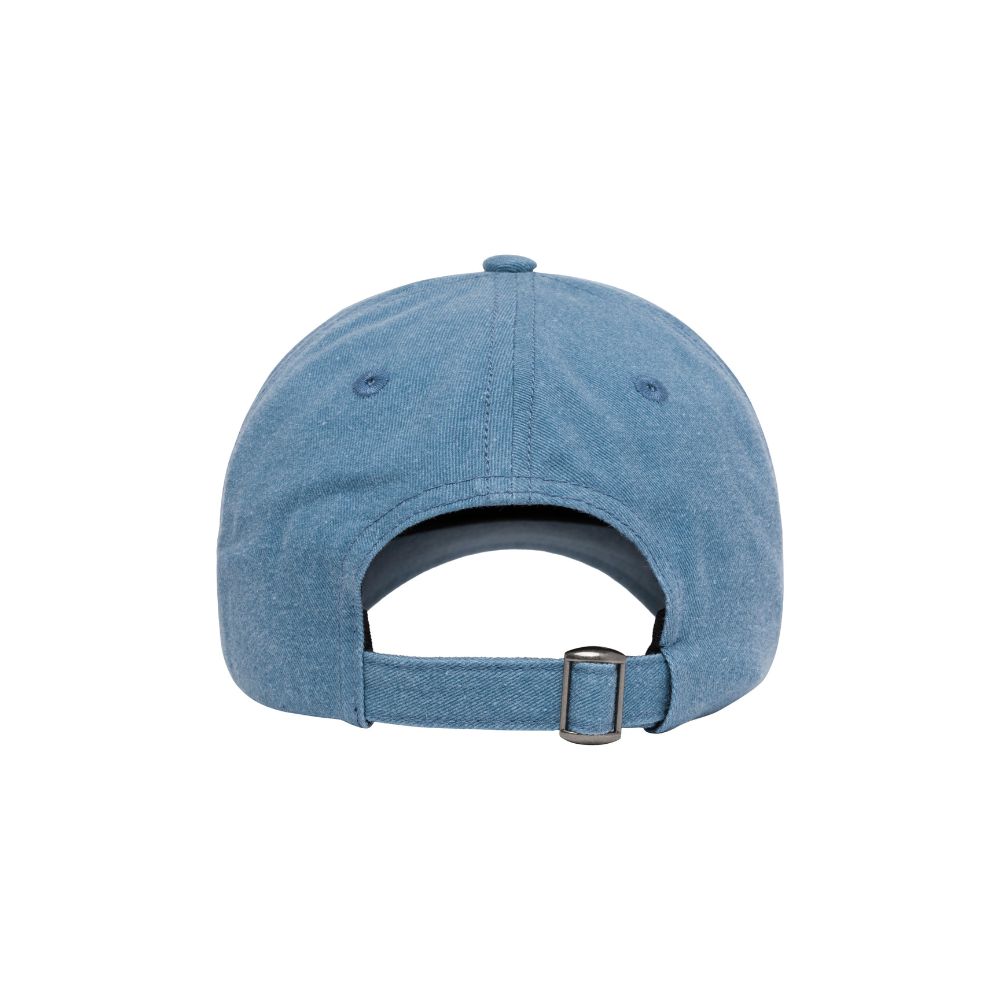 GORRO UNISEX 6 PANEL UNSTRUCTURED LOGO AZUL - 2