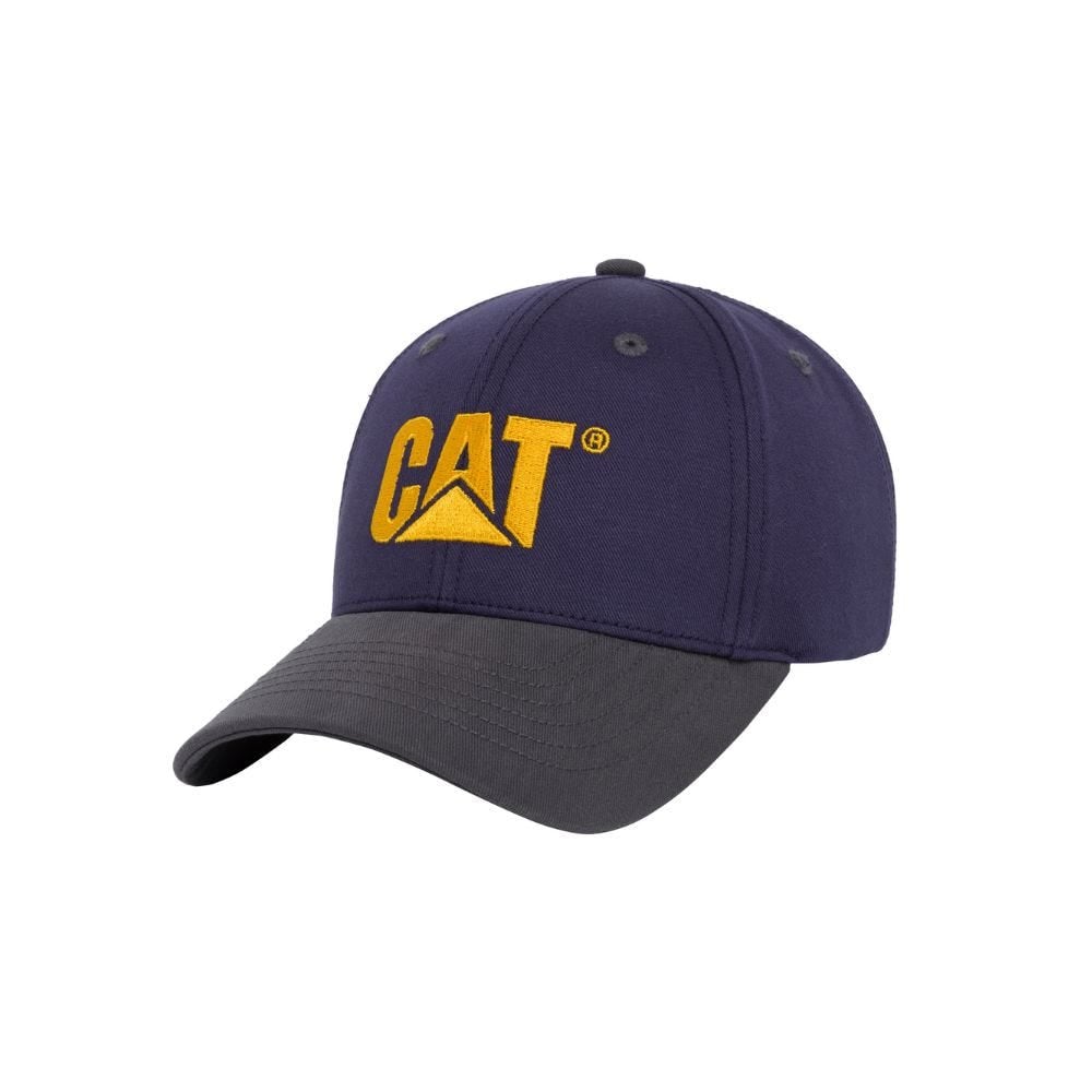 GORRO UNISEX CAT LOGO COMBINATION MORADO - 1
