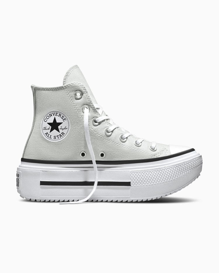 ZAPATILLAS CHUCK TAYLOR DOUBLE STACK PLATFORM SEASONAL GRIS - 1