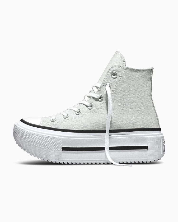 ZAPATILLAS CHUCK TAYLOR DOUBLE STACK PLATFORM SEASONAL GRIS - 2