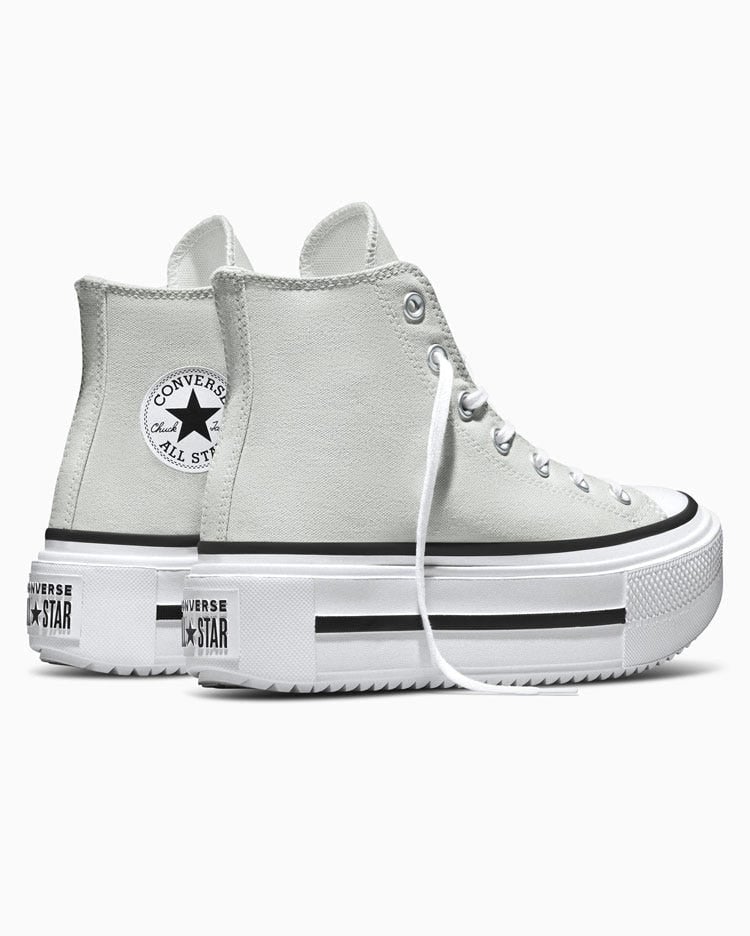 ZAPATILLAS CHUCK TAYLOR DOUBLE STACK PLATFORM SEASONAL GRIS - 5