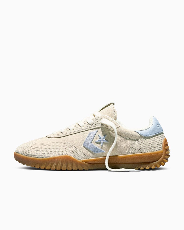 ZAPATILLAS MUJER RUN STAR TRAINER STITCHED SUEDE CREMA - 2