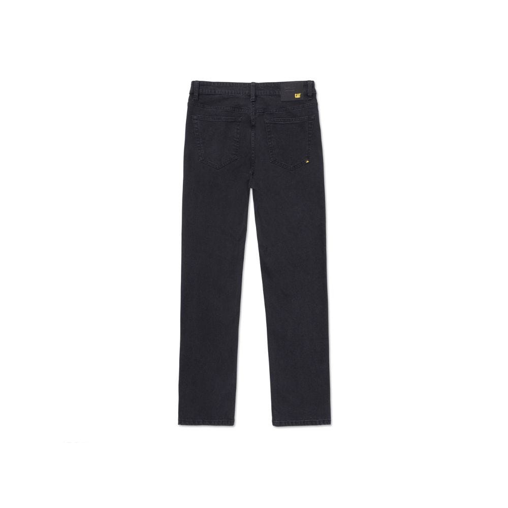 PANTALÓN JEAN HOMBRE TRIBLEND STRETCH DENIM SLIM NEGRO - 2