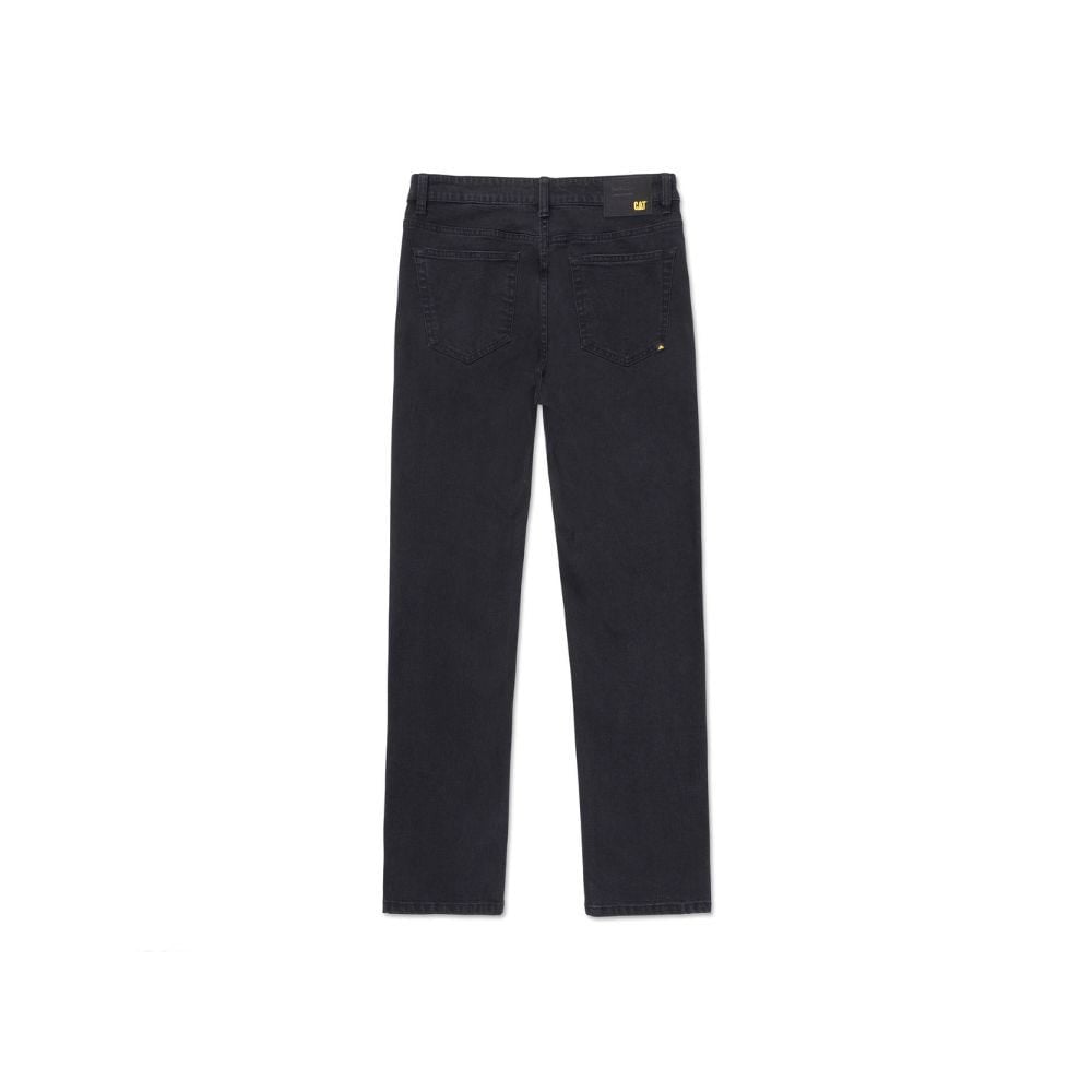PANTALÓN JEAN HOMBRE TRIBLEND STRETCH DENIM SLIM NEGRO - 2